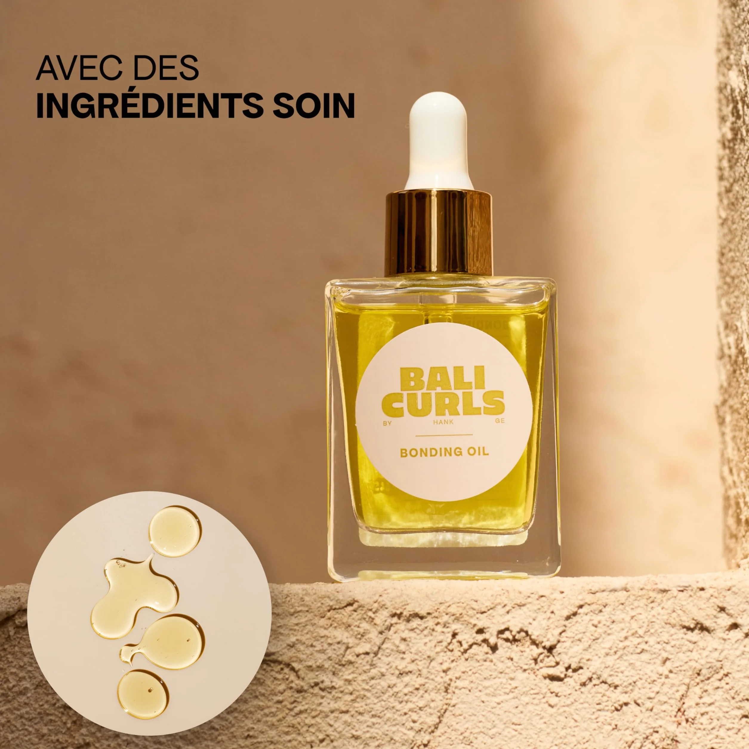 BALI CURLS Bonding Oil - Huile capillaire hydratante pour cheveux bouclés et secs - 30 ml