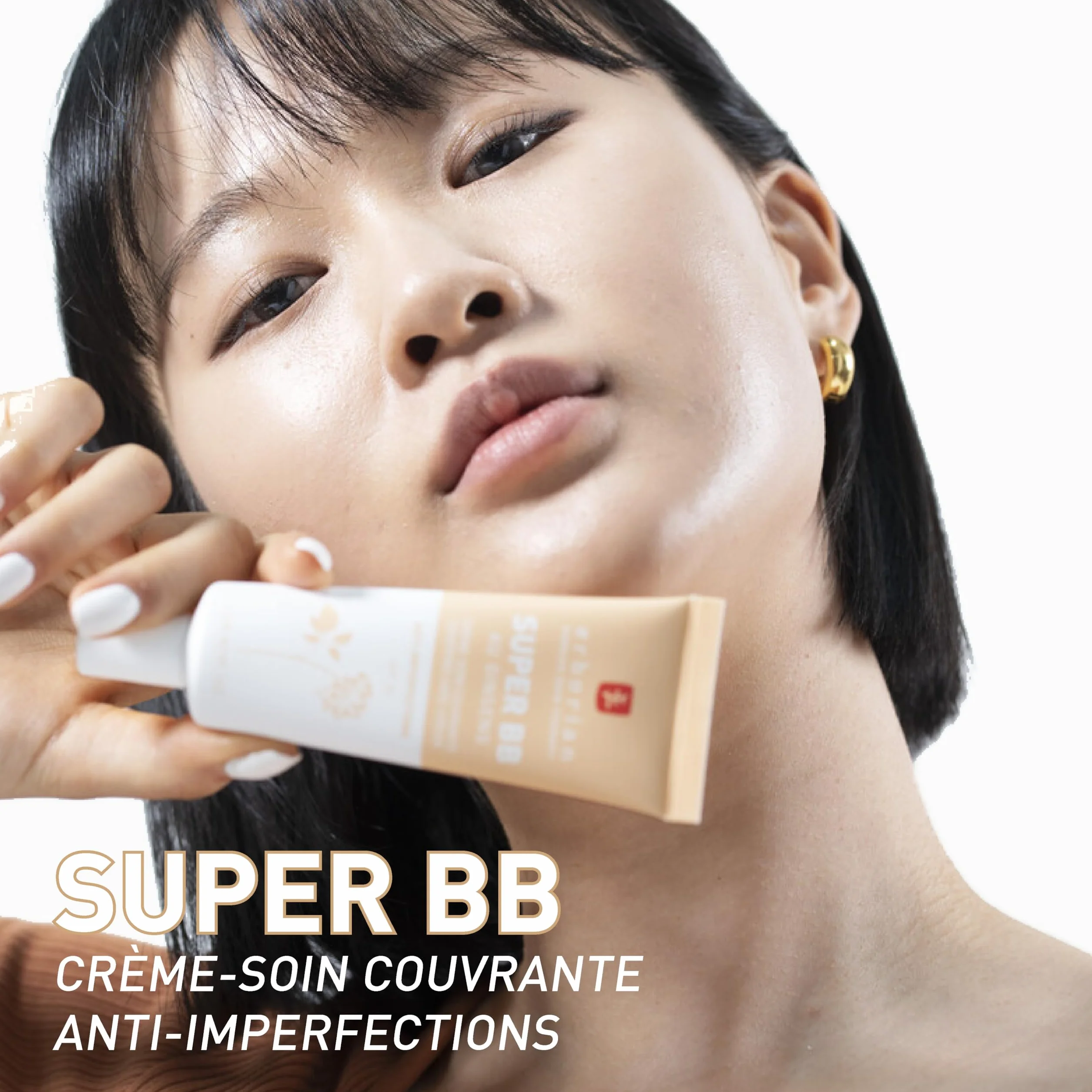 Erborian Super BB Crème au Ginseng Soin du Visage Teinté Haute Couvrance SPF 20 Cosmétique Coréen