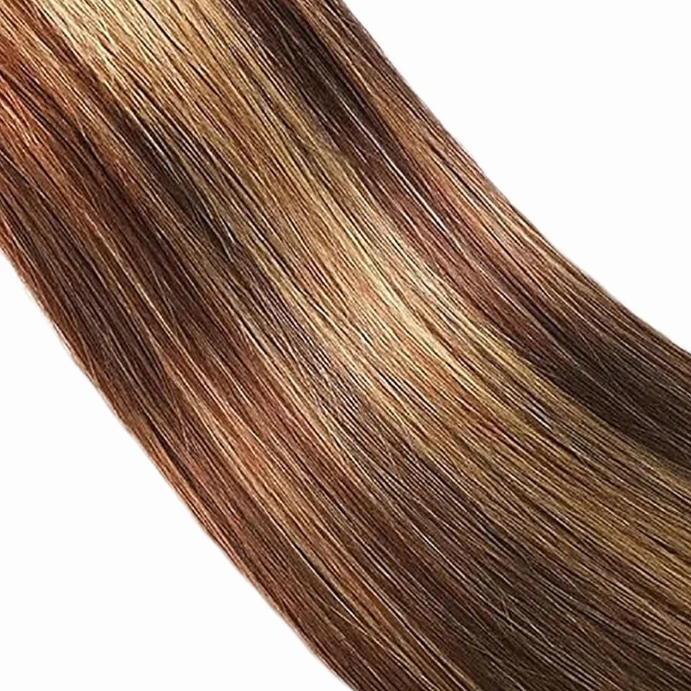 Human Hair Bundles Straight Tissage Naturel Cheveux Humain 100% Unprocessed Brésilienne Remy Virgin en lot Meches Weave Extensions Double Weft Color Highlight Blonde 18 20 22 Pouces
