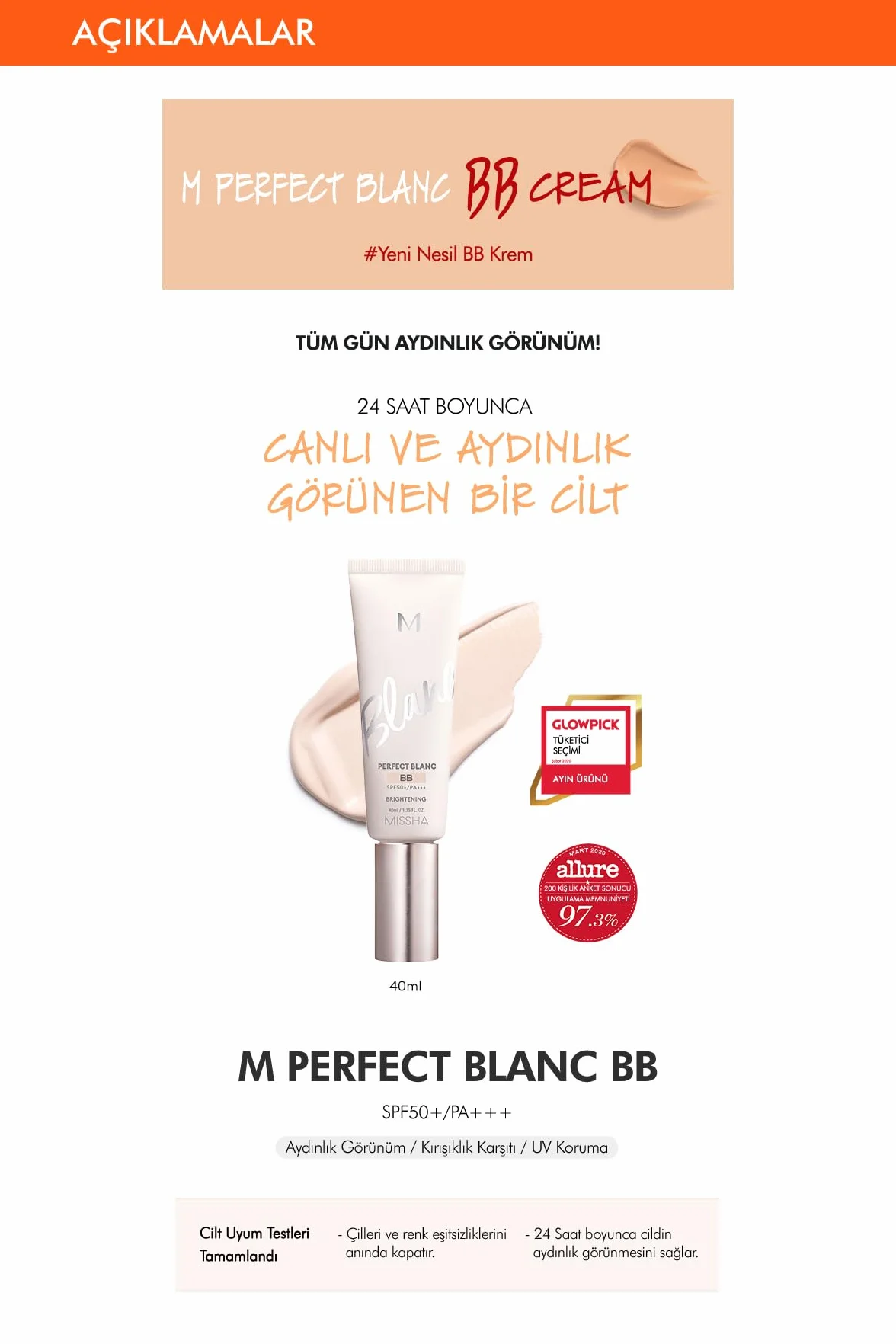 MISSHA M Perfect Blanc BB [No.19]