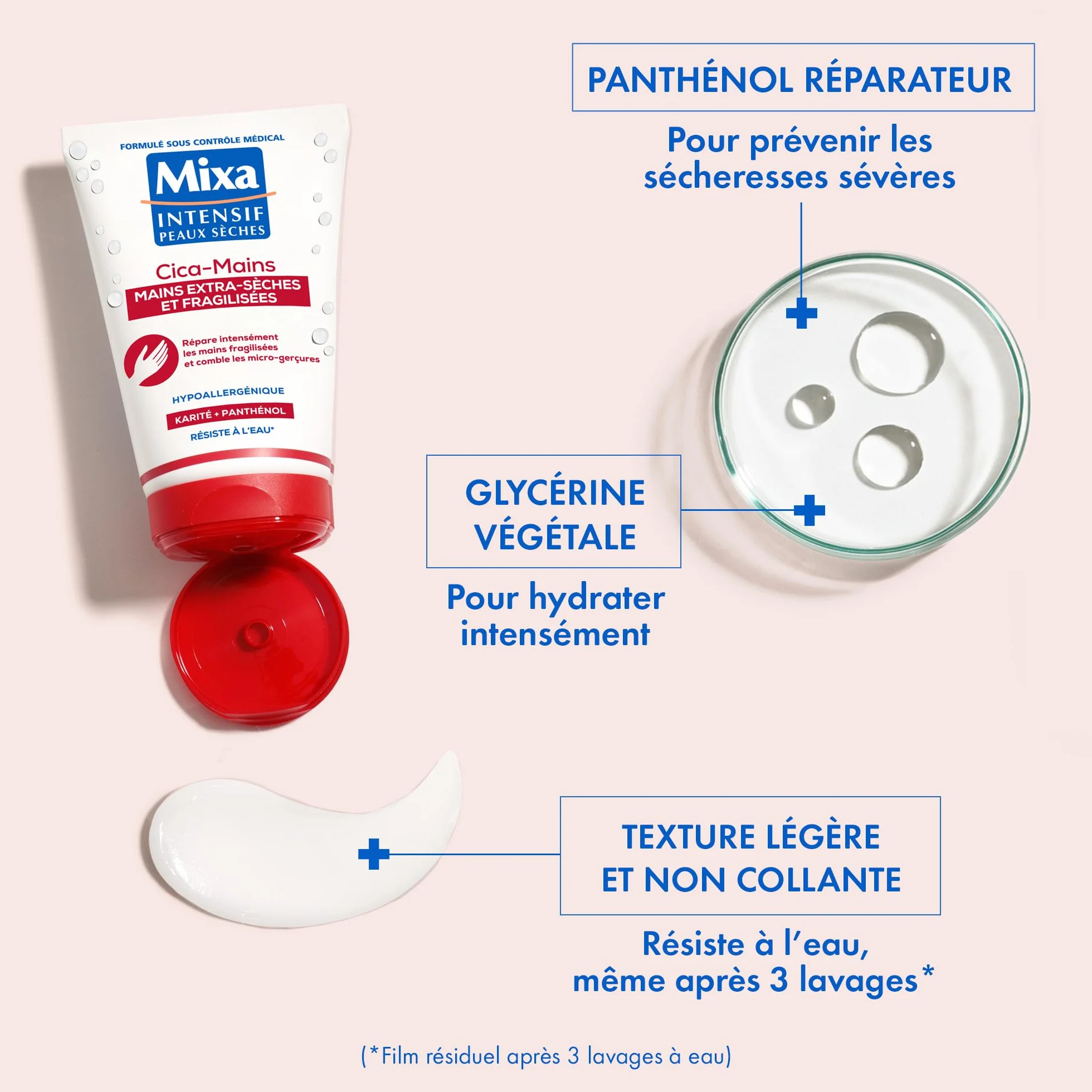 Mixa Cica Crème Mains Réparatrice Intense