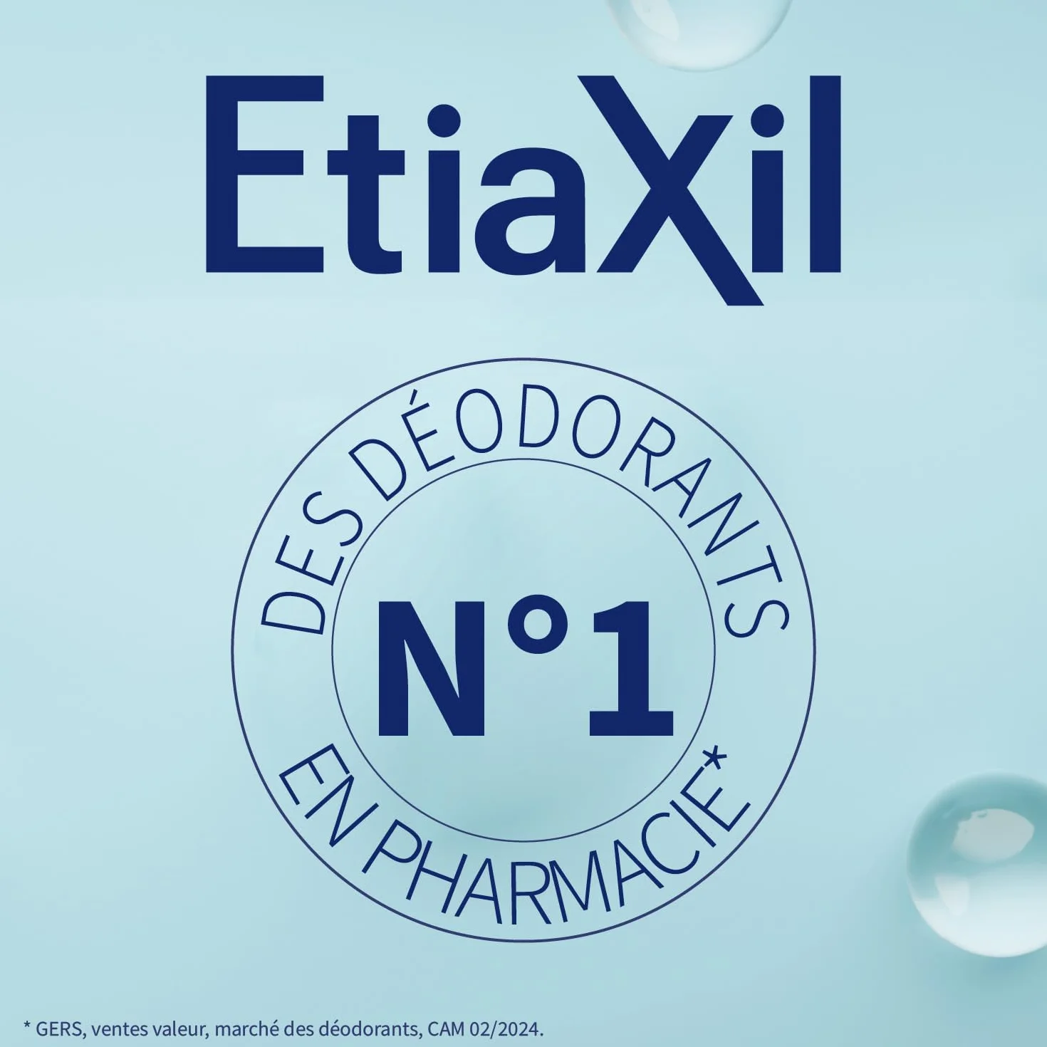 ETIAXIL Déodorant Anti-Transpirant Aérosol 48h 150 ml Lot de 2