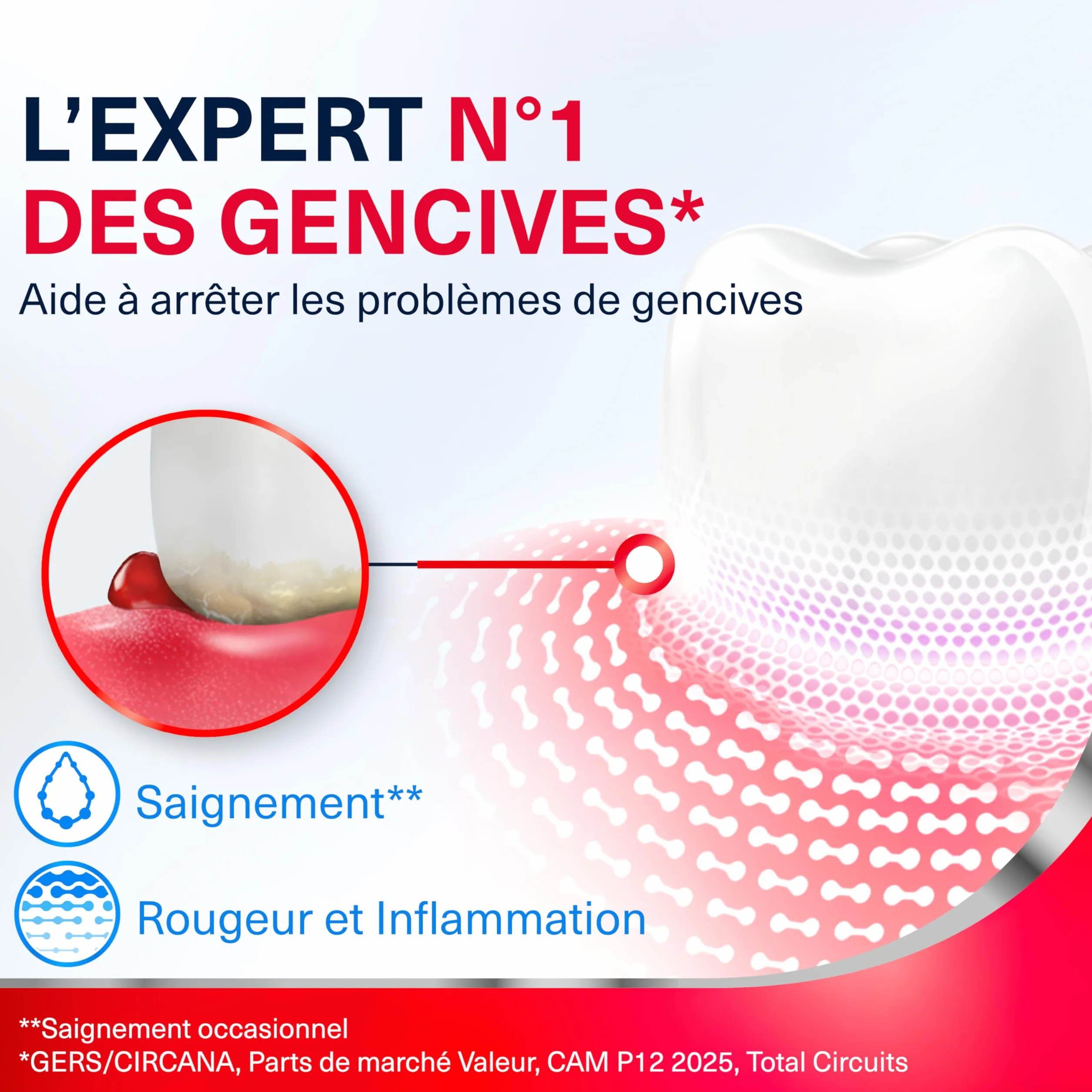 PARODONTAX Dentifrice Complete Protection Fraîcheur Intente 2 x 75 ml