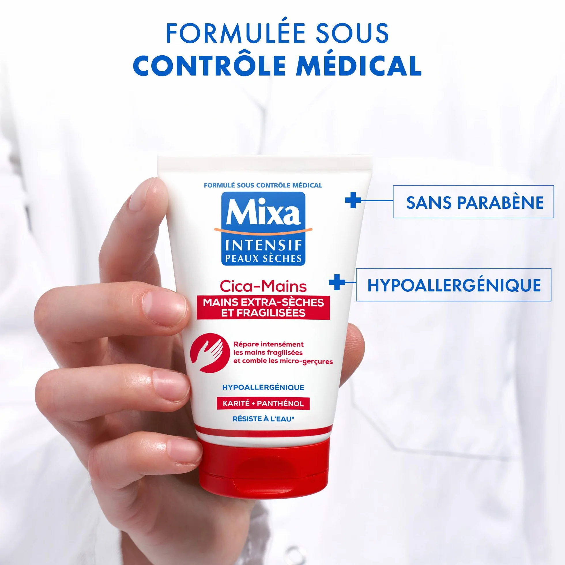 Mixa Cica Crème Mains Réparatrice Intense