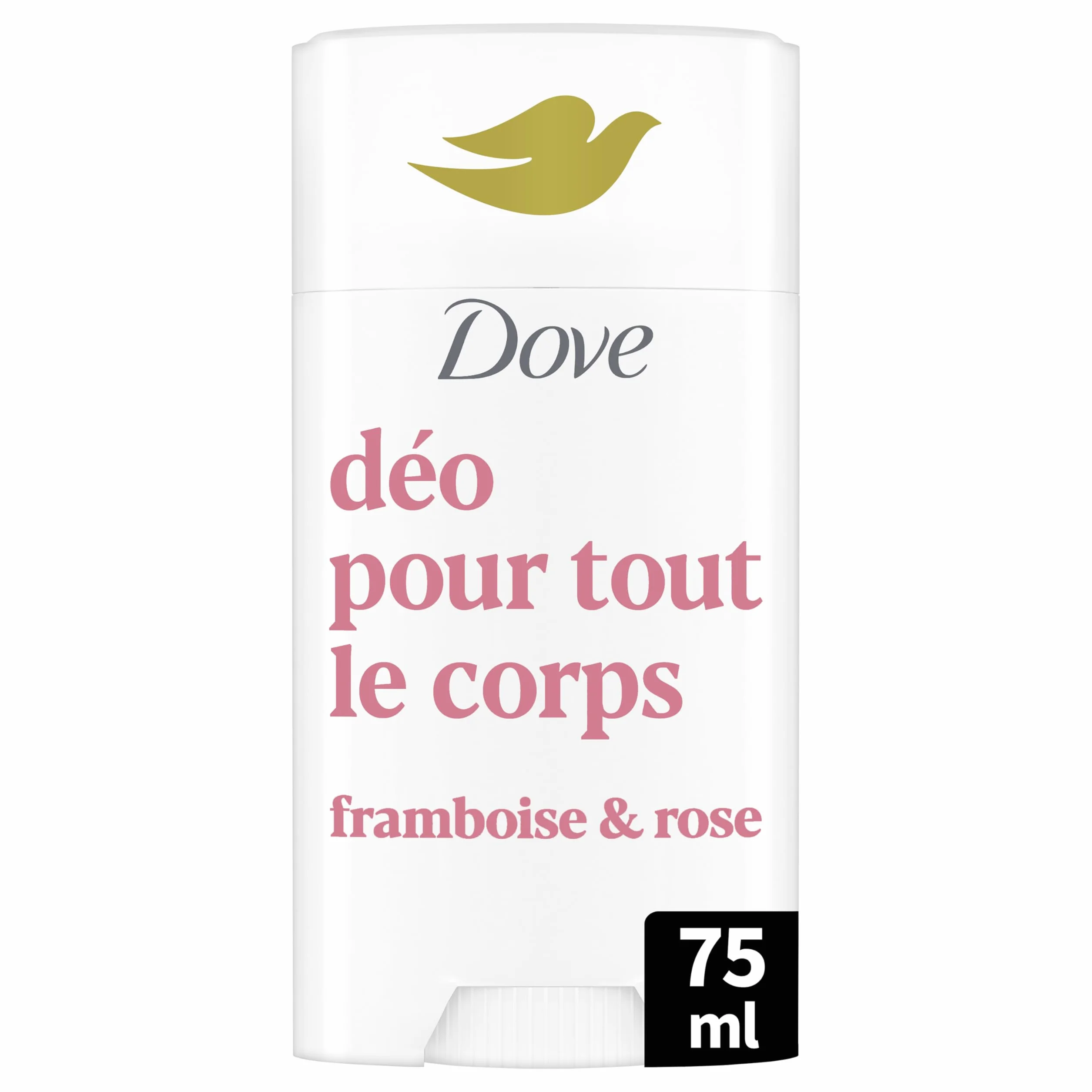 Dove Déodorant Stick Framboise & Rose Anti Odeurs 72h Peaux Sensibles 75ml