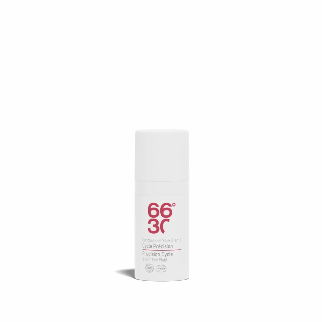 Crème Contour Des Yeux Bio Anti-Rides Anti-Cernes Anti-Poches 3-en-1 15ml