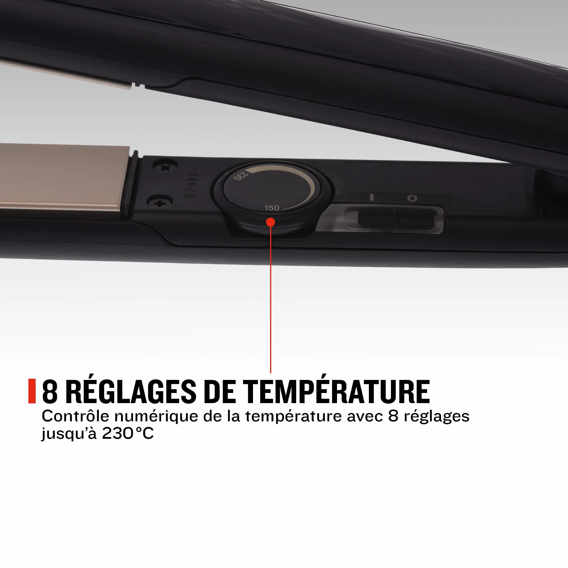 Remington Fer à Lisser S3500 Lisseur Cheveux Céramique Tourmaline Antistatique 4X Protection