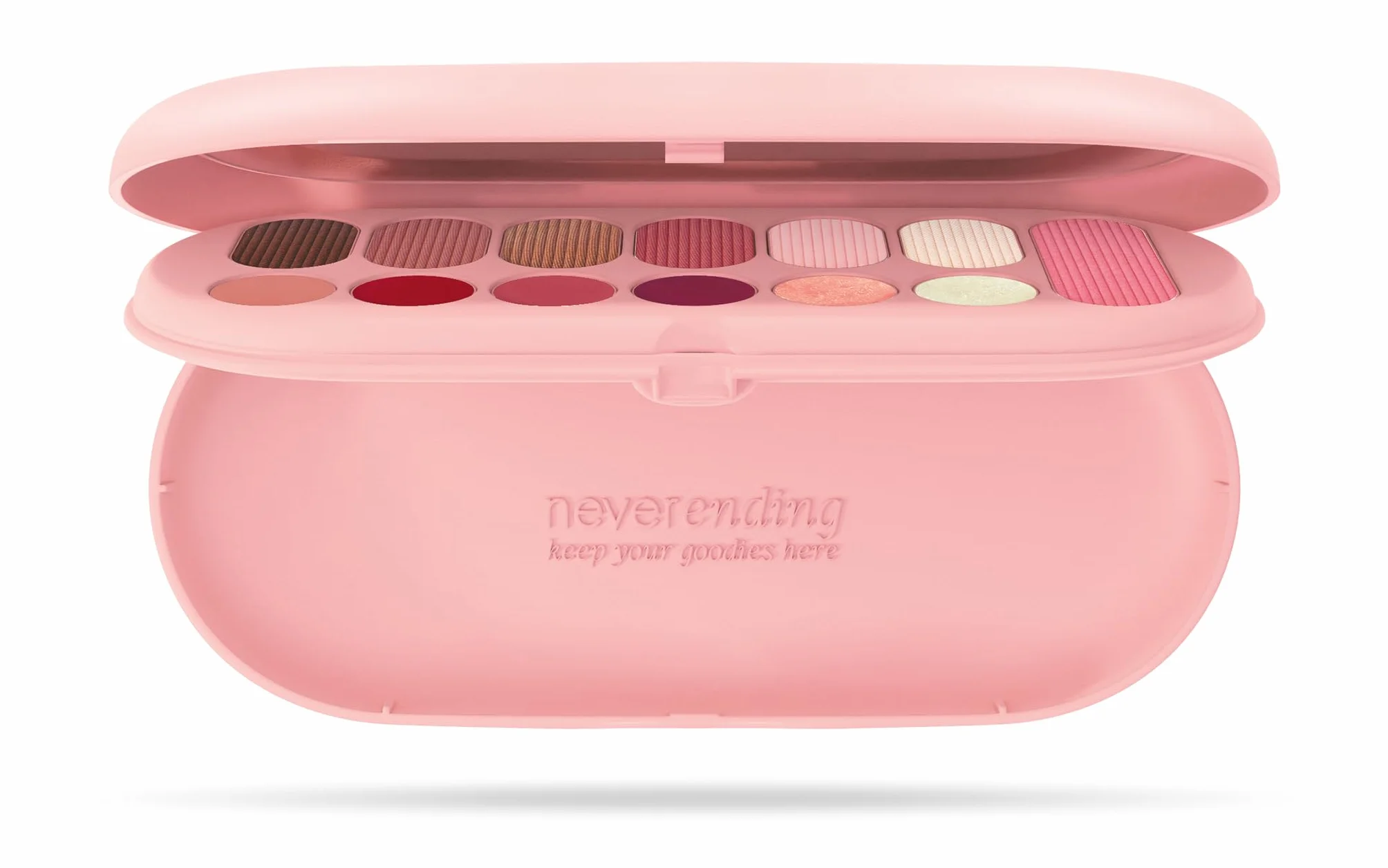Pupa Palette Make My Day Pocket Blush, rouge à lèvres, brillant et fard à paupières – 13 pièces pour maquillage, yeux et lèvres, parfaite pour la maison ou en voyage – Disponible en 3 variantes de