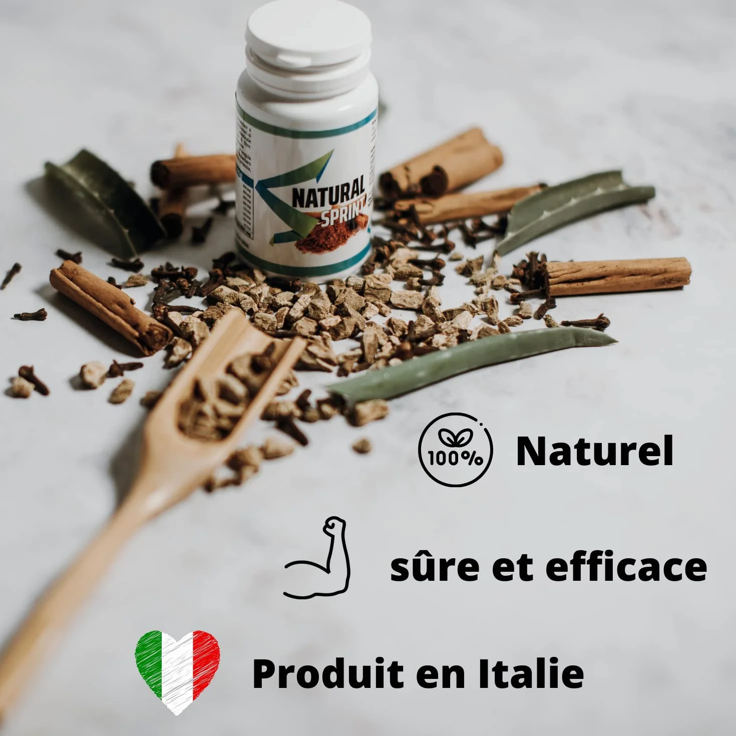 Natural Sprint Laxatif puissant constipation adultes 30 comprimés 400mg 100% naturel