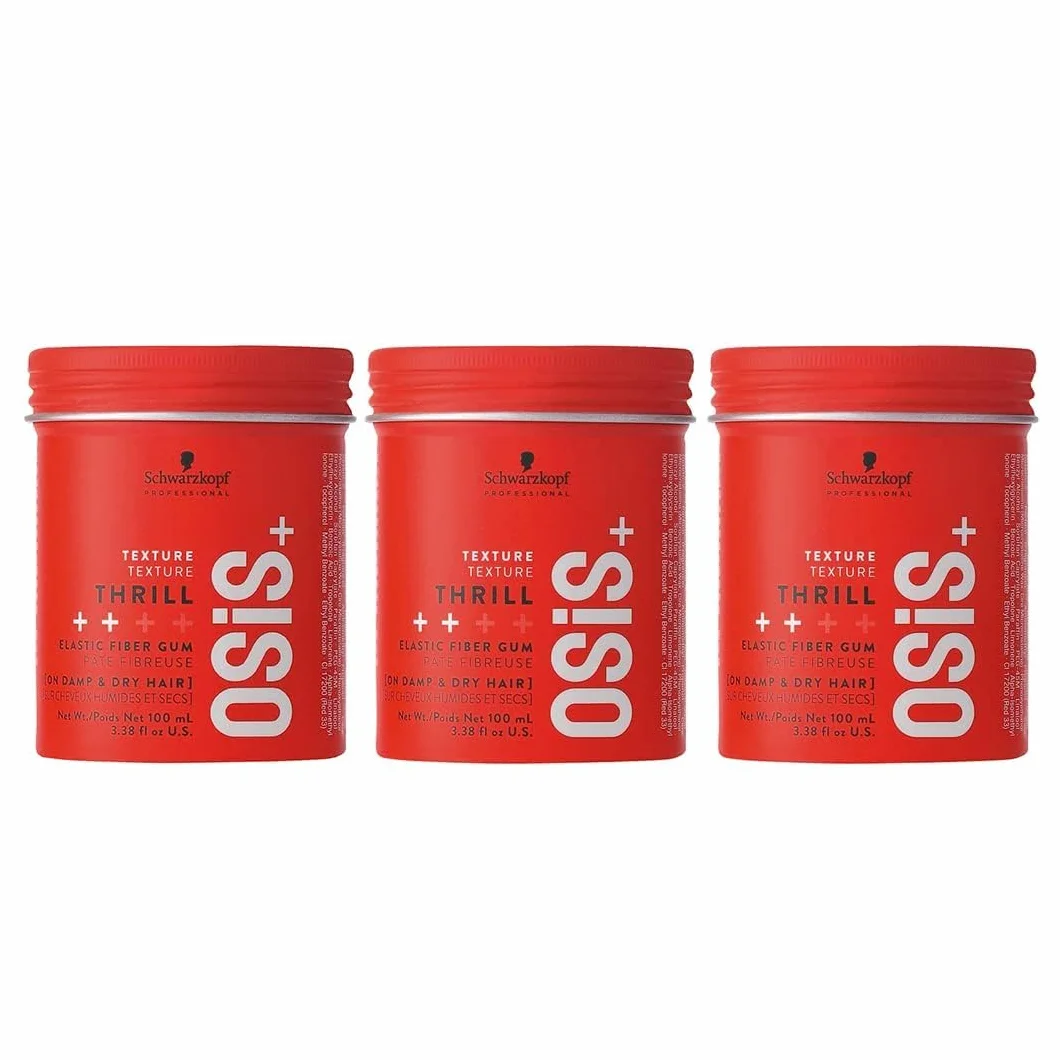 Schwarzkopf Osis+ Texture Thrill Fibre Gum 3 x 100 ml = 300 ml