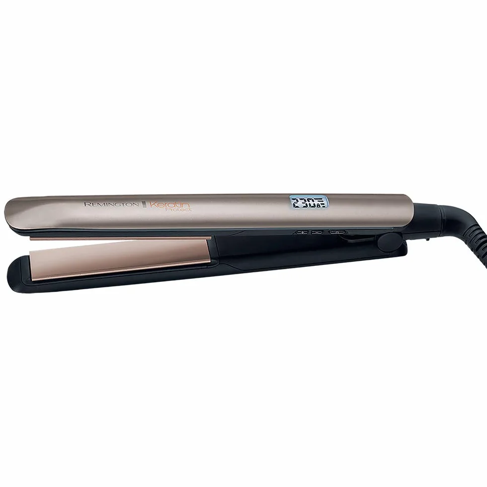 Remington Fer à lisser S8540 Kératine Huile d'amande Céramique 10 réglages 150-230°C
