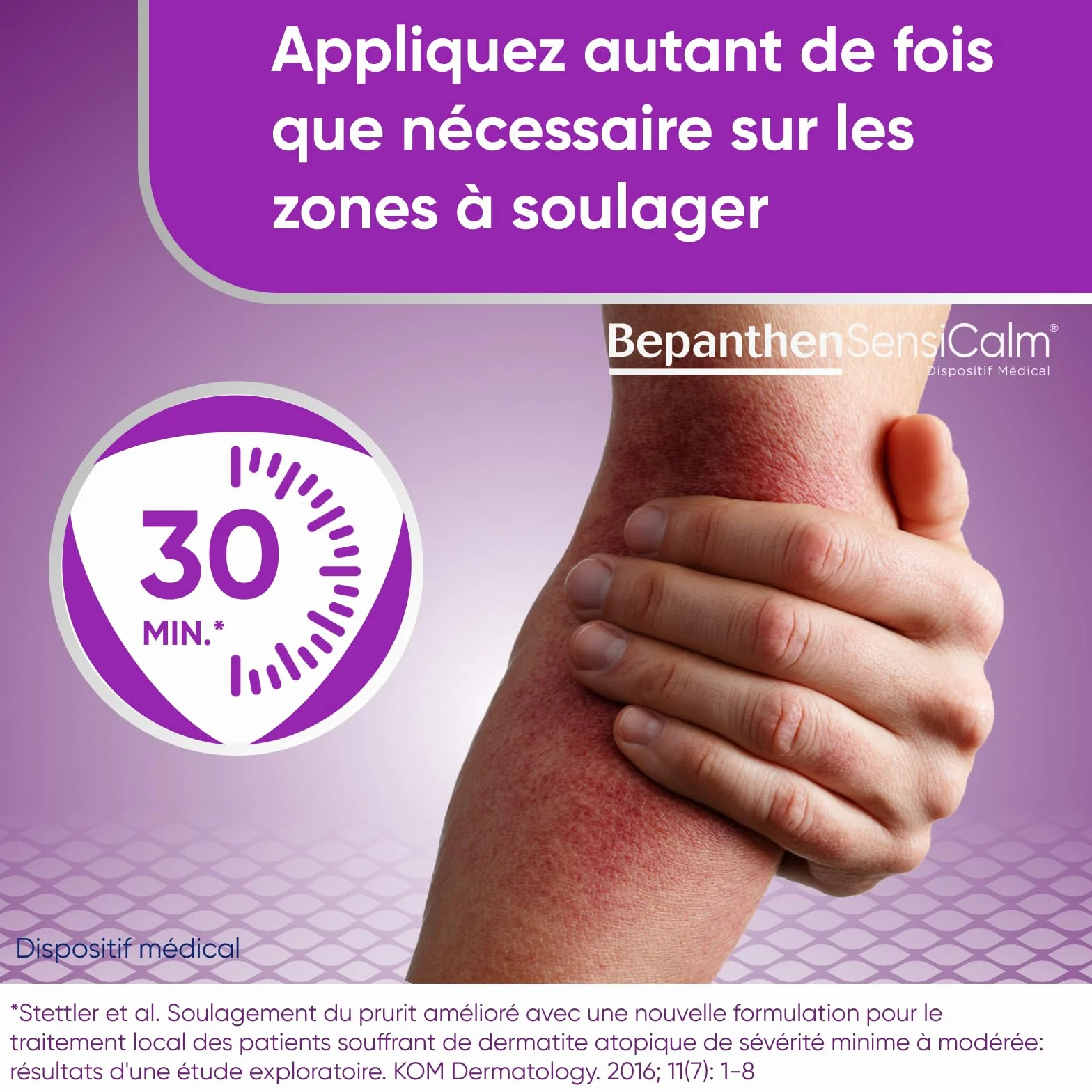 Bepanthen Sensicalm Crème Eczéma Anti Démangeaisons 50g + Baume Relipidant 10ml