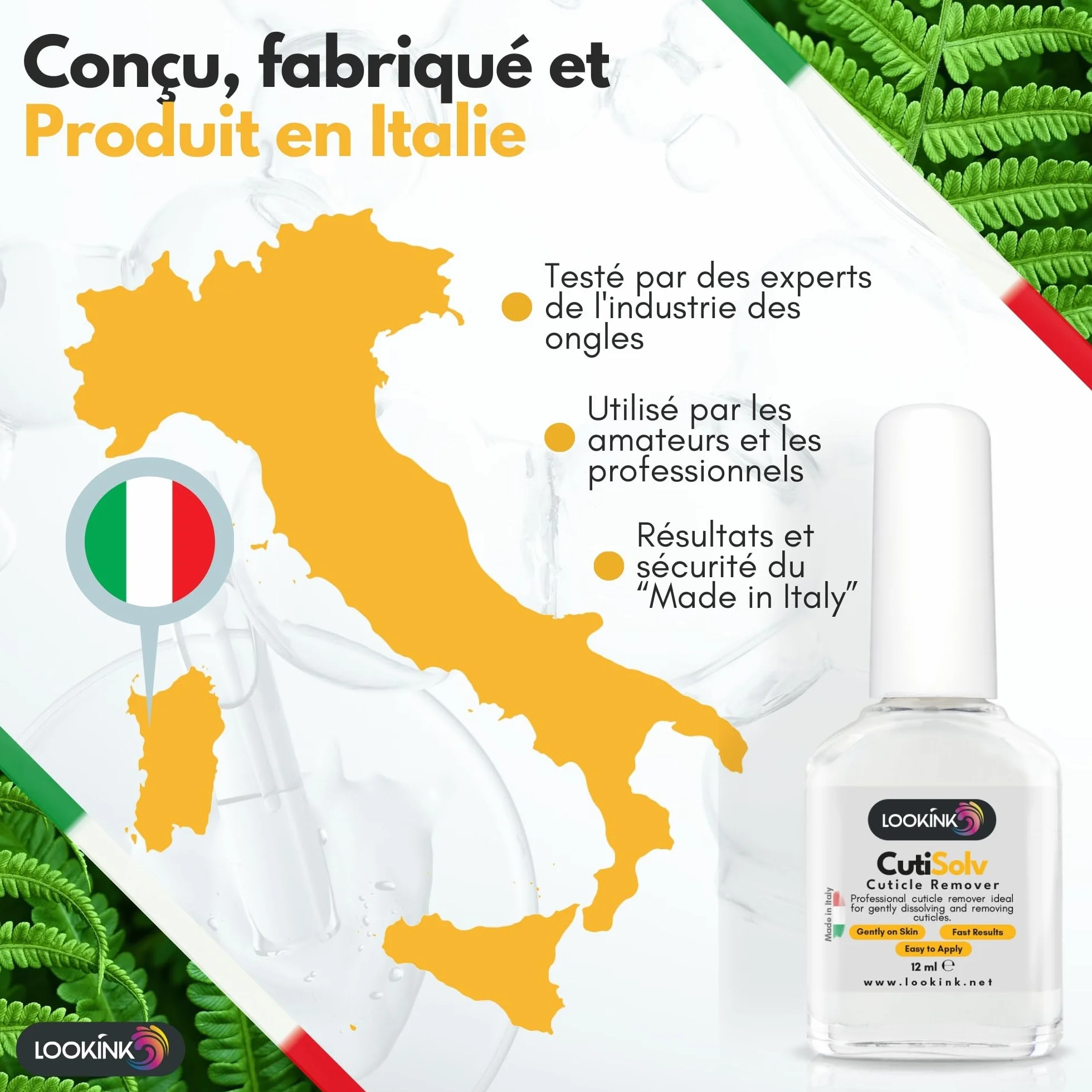 Cutisolv Cuticle Remover Professionnel 12 ml - Élimine les Cuticules en Douceur - Manucure et Soins des Ongles