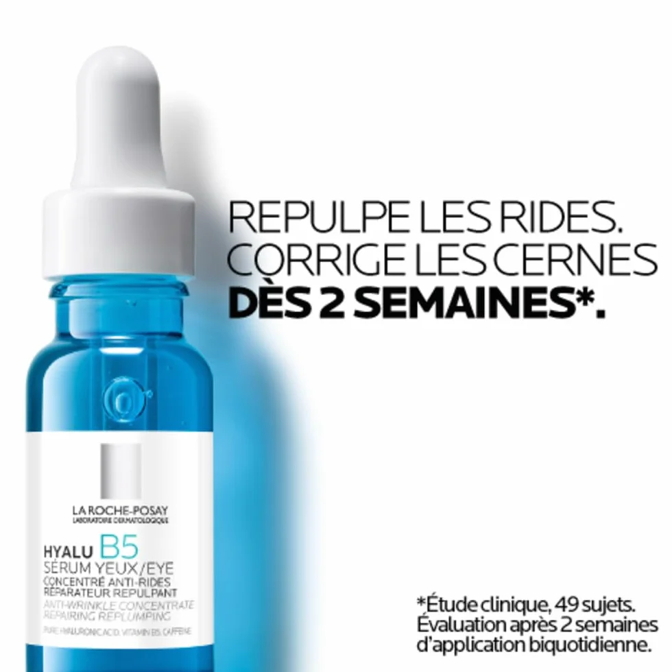 La Roche-Posay Hyalu B5 Sérum Yeux Anti-Rides Acide Hyaluronique Vitamine B5