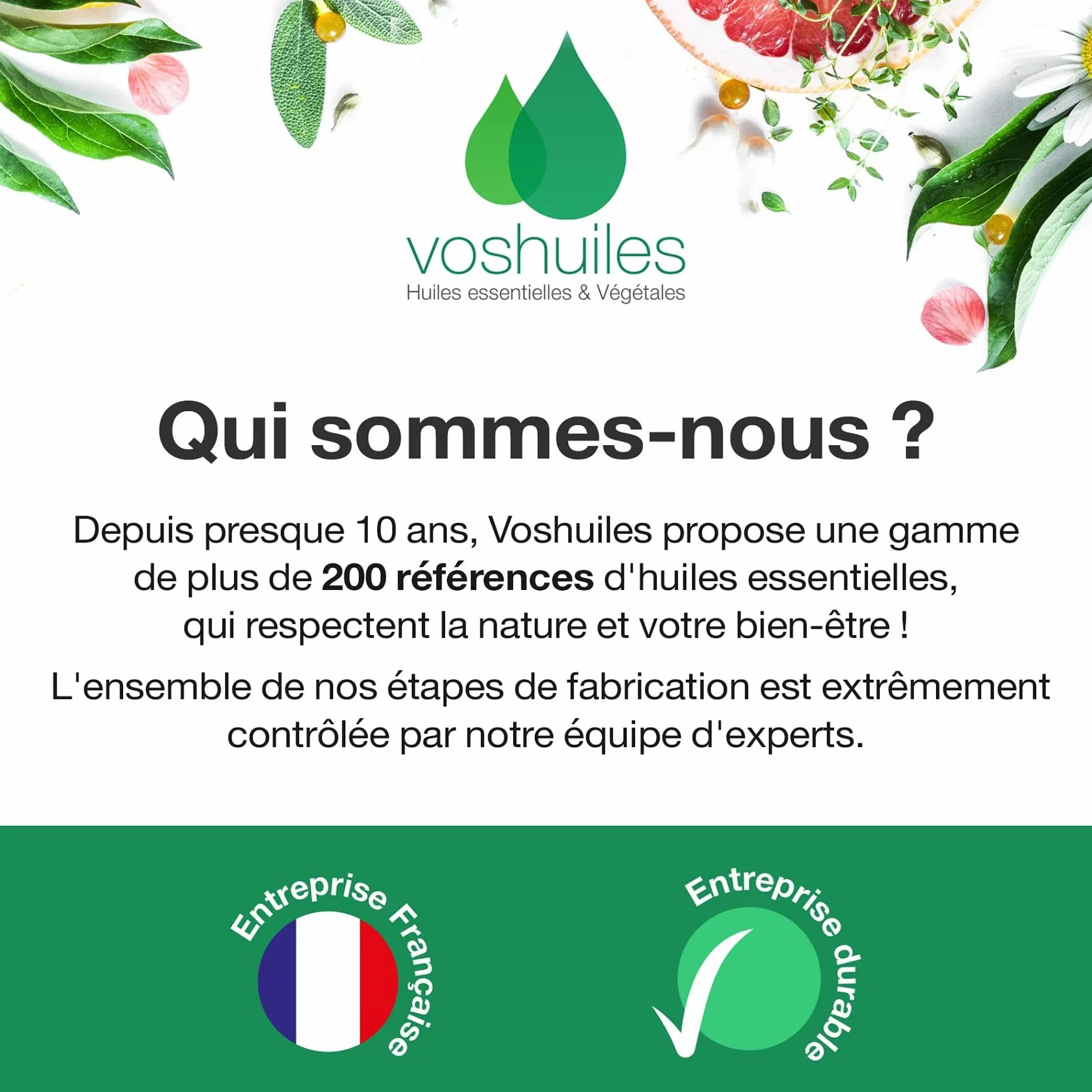 Huile Essentielle de Géranium Rosat 100% Pure Naturelle HEBBD 5ml VOSHUILES