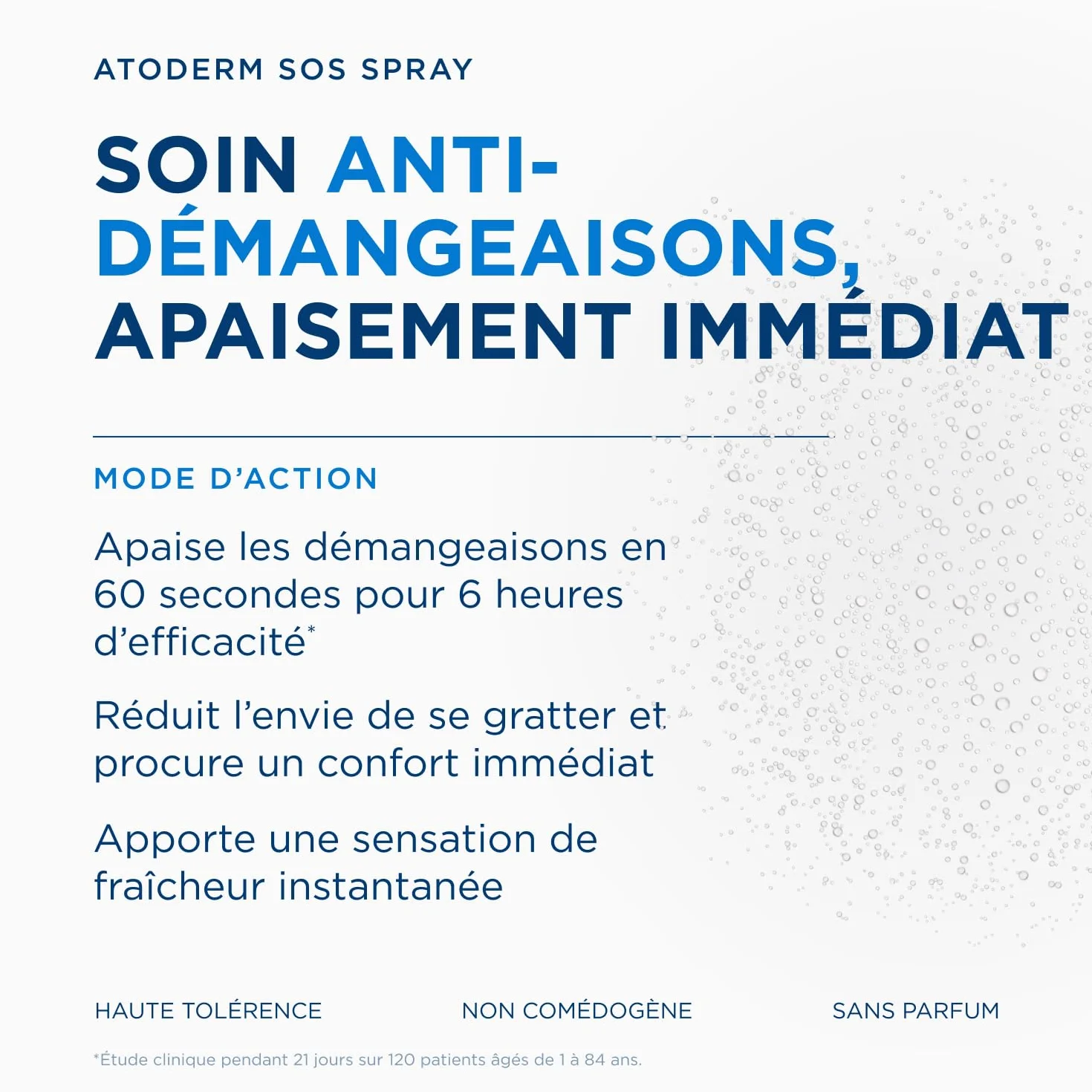 BIODERMA Atoderm SOS spray - Anti-démangeaisons et apaisement immédiat - Peaux sensibles irritées sèches à très sèches - Prescrit par des dermatologues - Pour toute la famille - Aérosol 200 ml