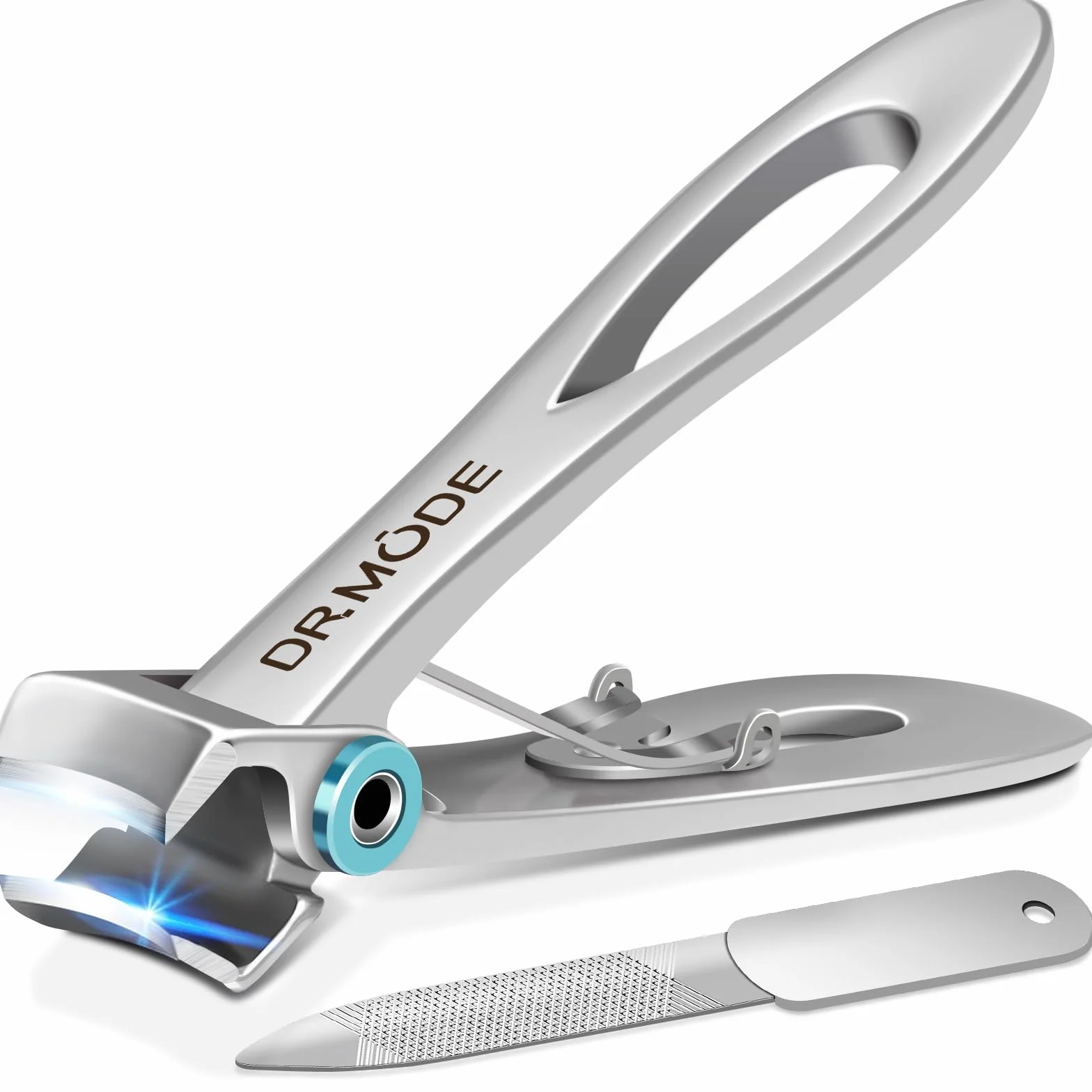 DRMODE Coupe Ongle Acier inoxydable 16mm Ouverture Large Pince Pied