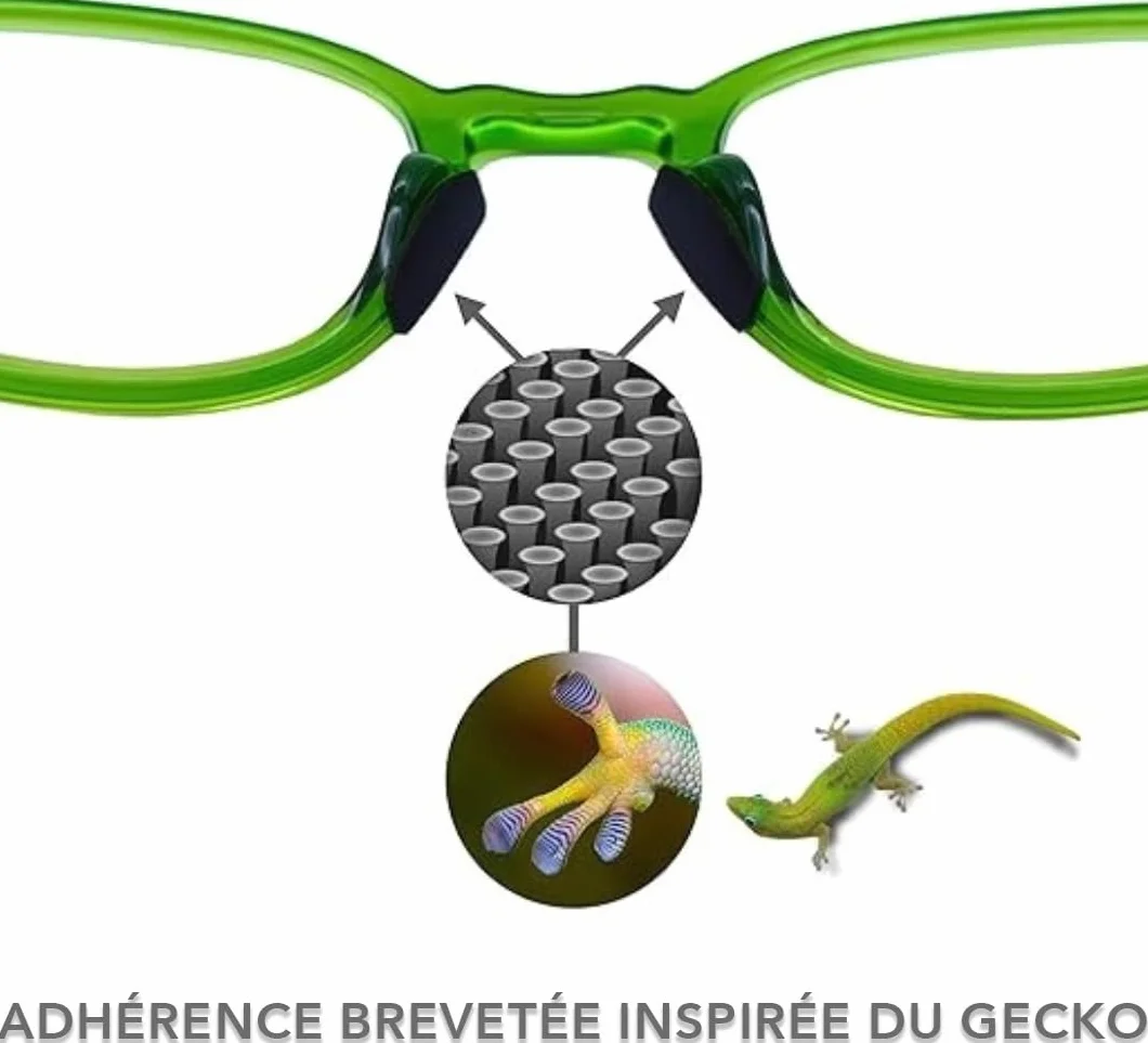 Setex Gecko Grip Ultra-Fin 0,6 mm Antidérapant Lunettes de protection nasale Fabriqué aux États-Unis