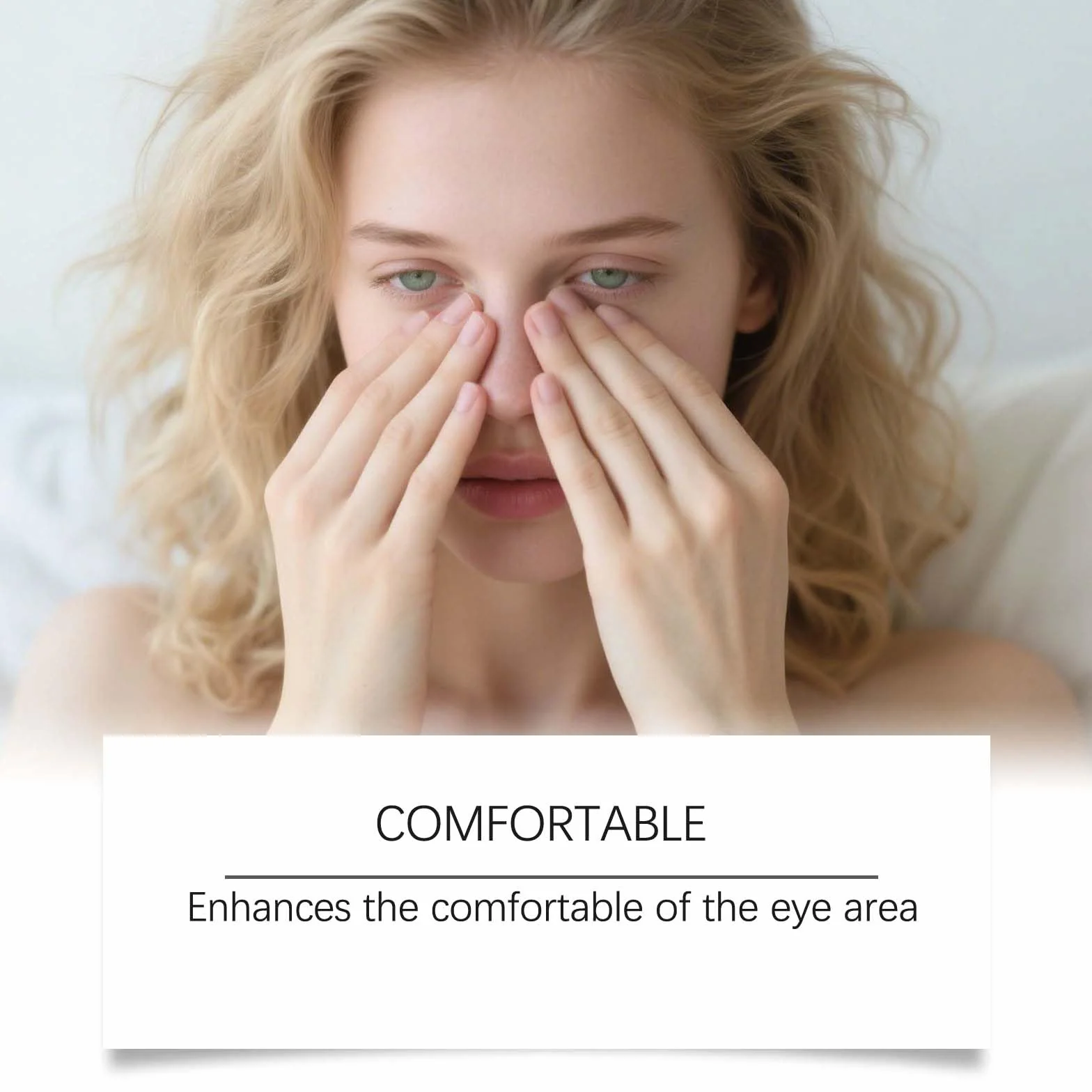 Spray Sérum Yeux Lutein, Rafraîchissant Vitamine E, Hydratant Doux pour Homme et Femme, Absorption Rapide (2Pcs)