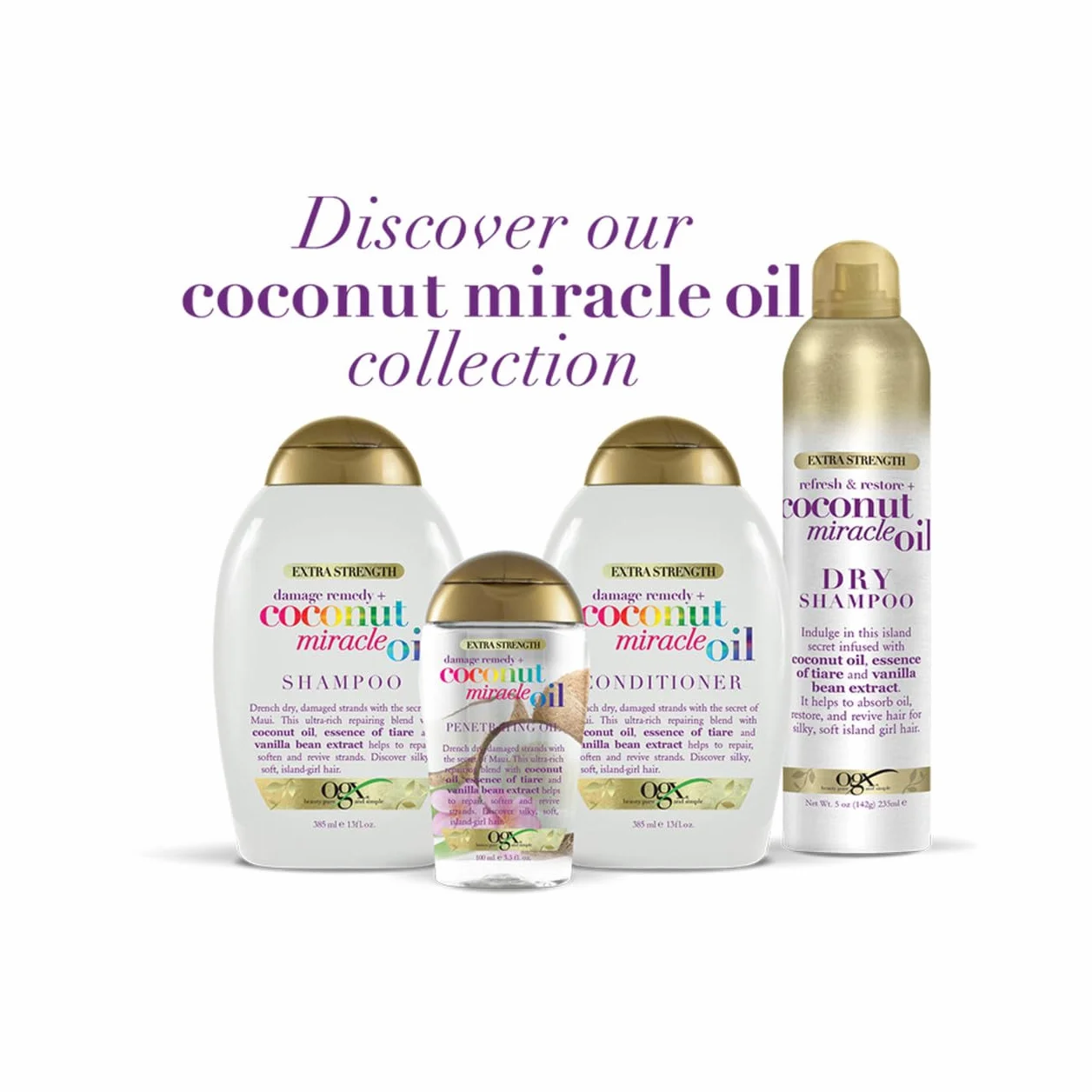 OGX Damage Remedy Coconut Miracle Oil Penetrating Oil 100 ml