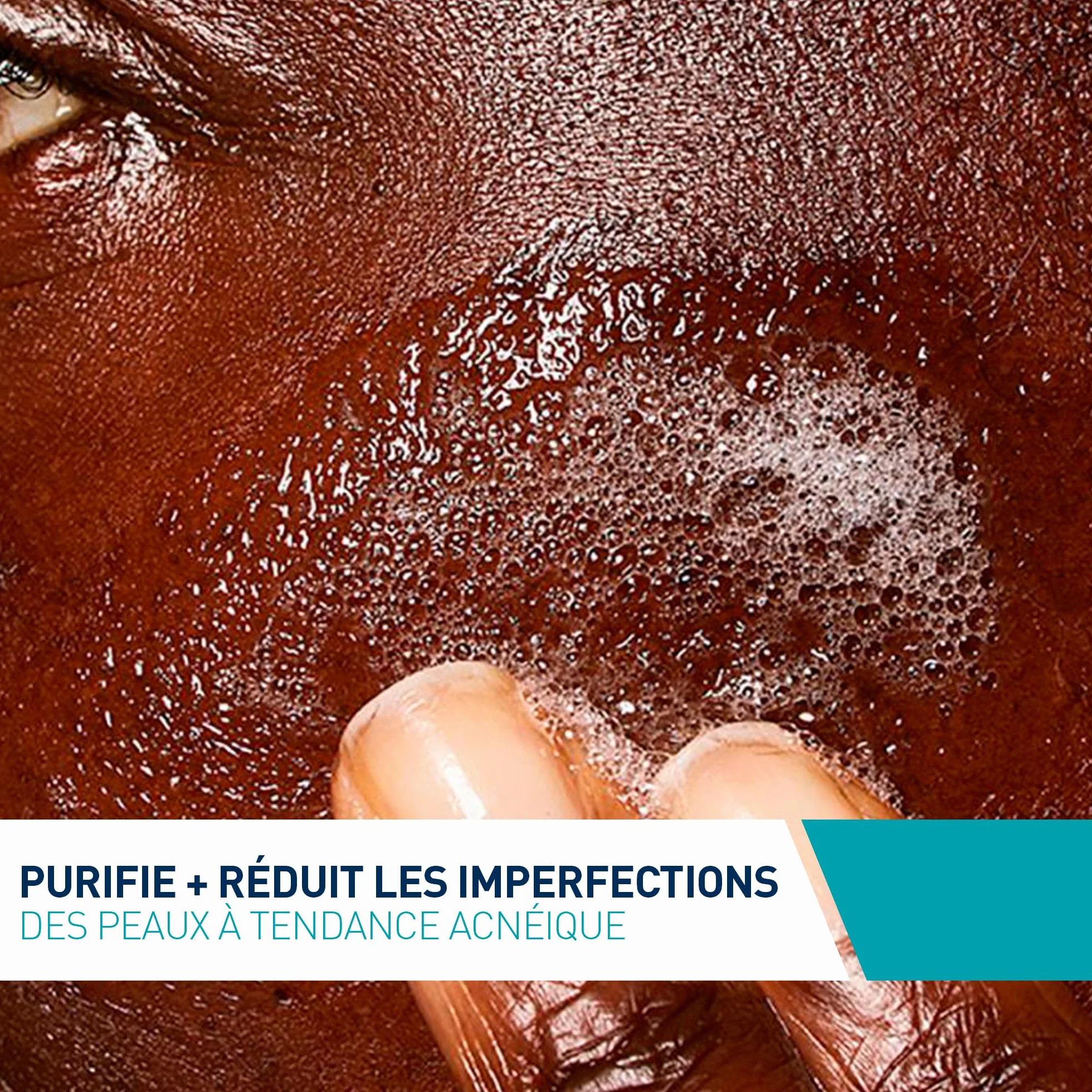 CeraVe Gel Moussant Anti-Imperfections Acide Salicylique Argile Blanche Céramides Niacinamide Peau Acnéique