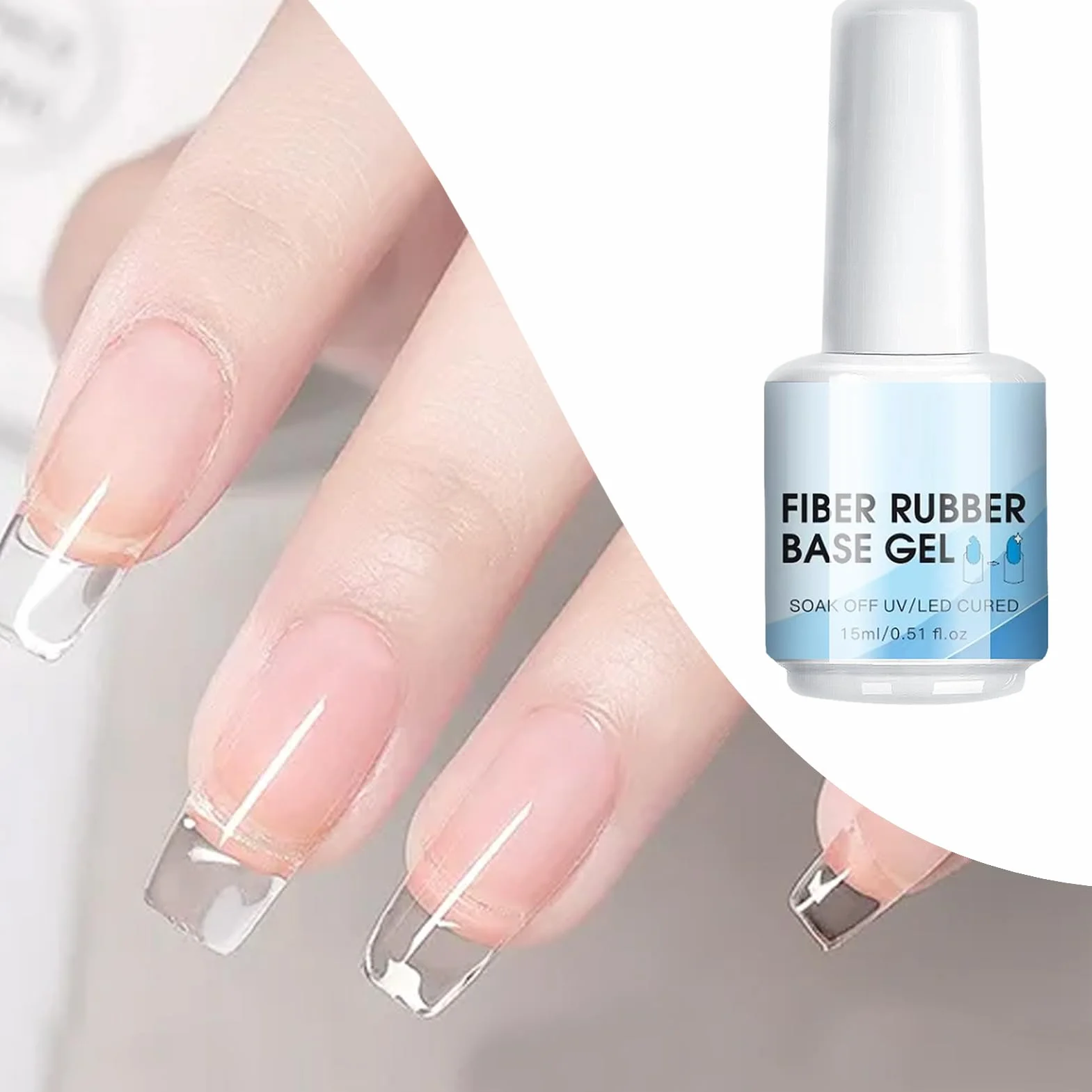 Nail Strengthening Gel Repair Base Coat 15ml Clear