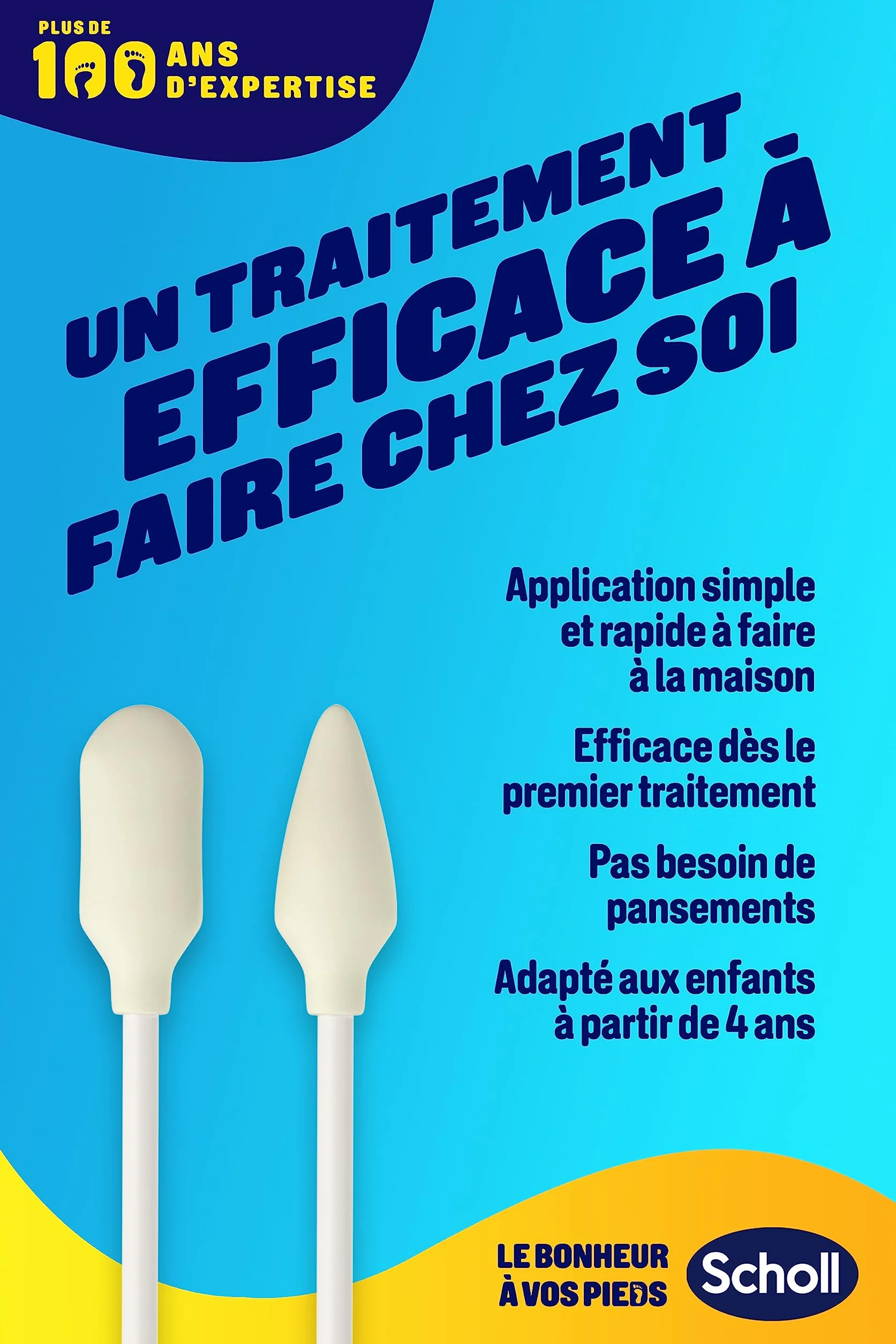 Scholl Traitement Verrues Pieds Mains Cryothérapie Précise Rapide Résultats Première Utilisation Enfants 4 Ans Adultes Action Efficace Méthode Givrante