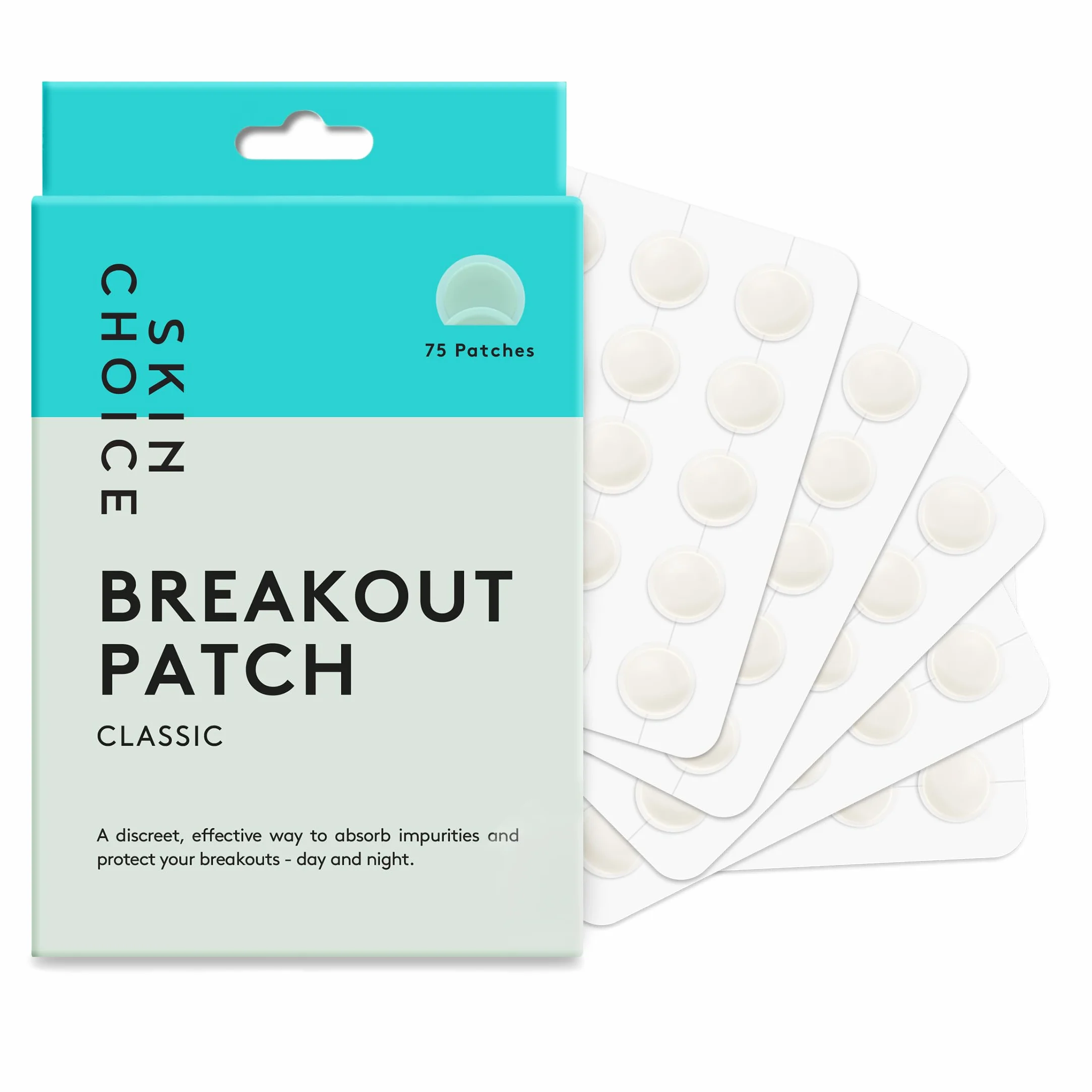 SKIN CHOICE Patch Bouton Classic Pimple Patch Anti Bouton Discrets 75 Patchs