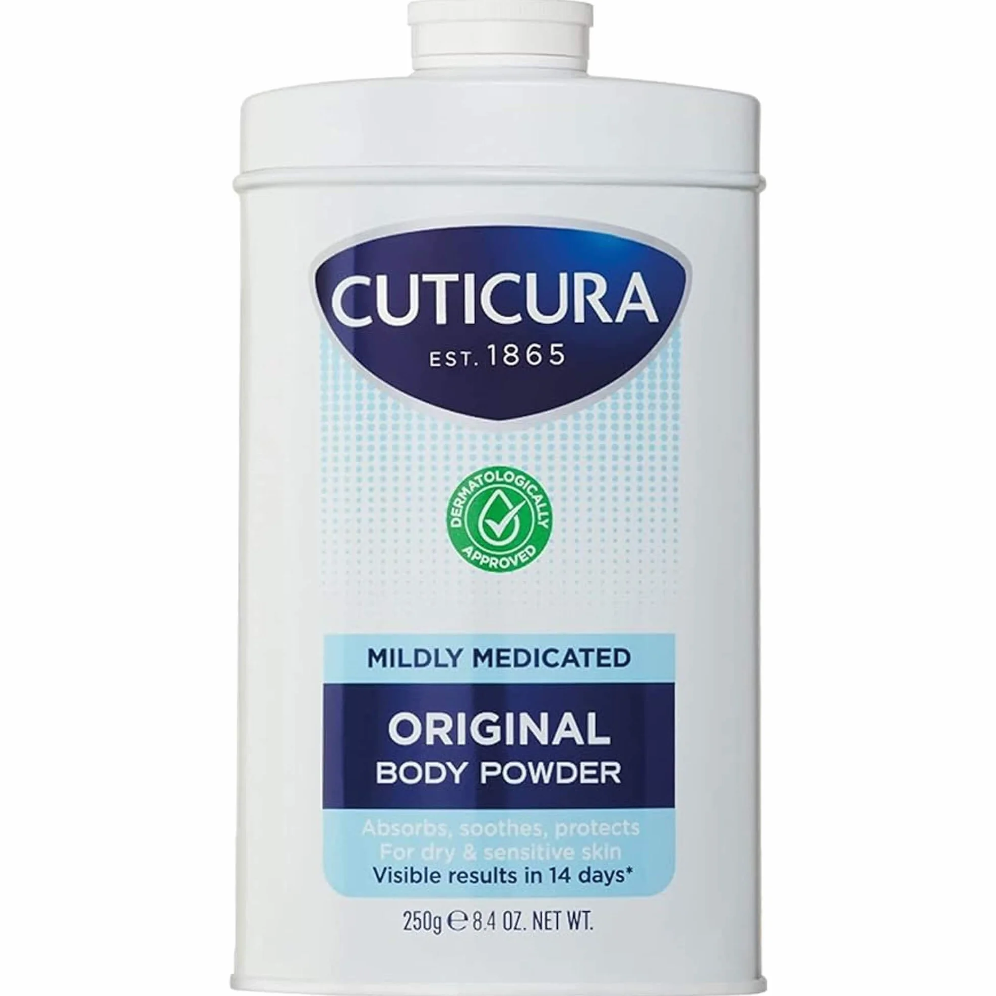 Cuticura Mildly Medicated Talc 250g