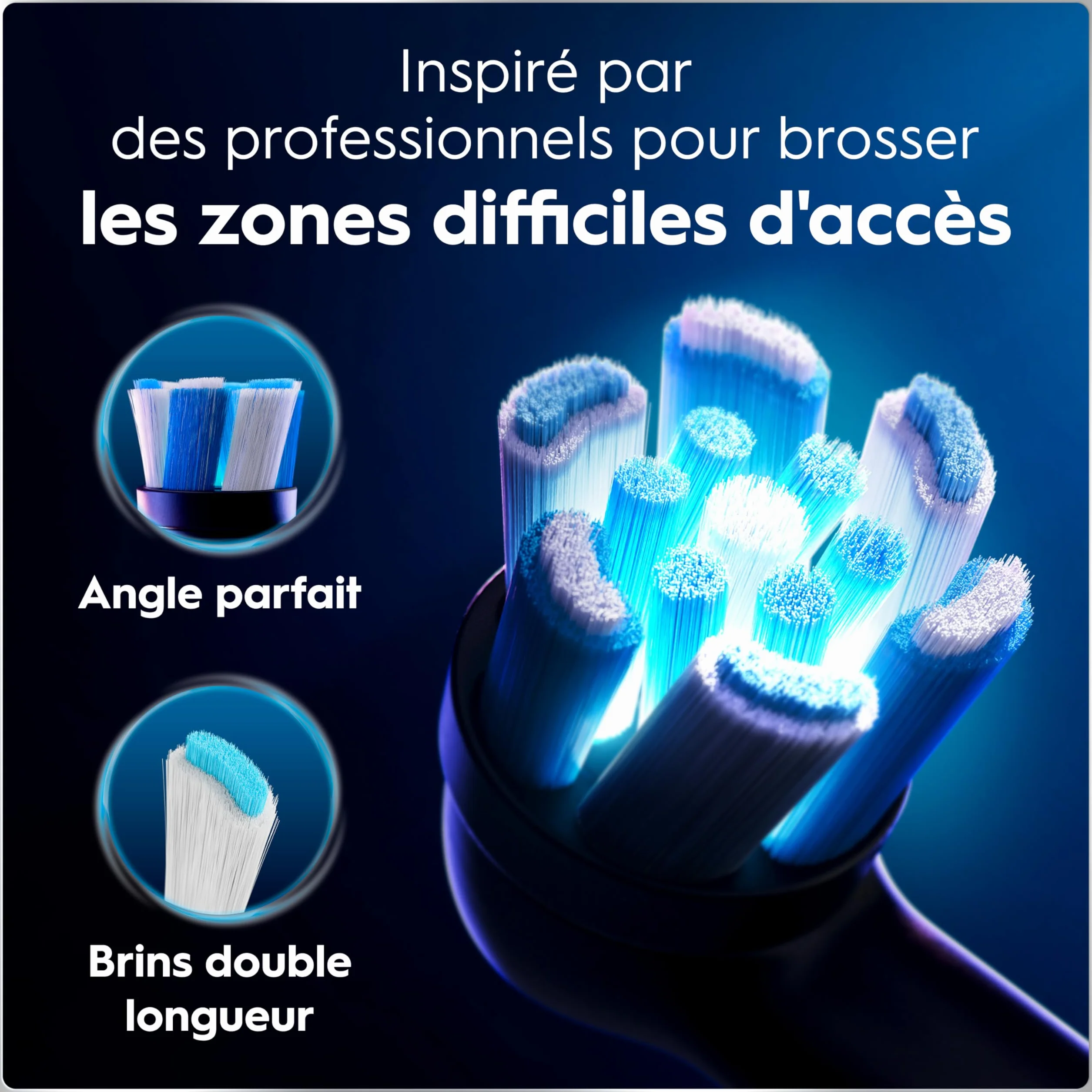 Oral-B Brosse à Dents Electrique iO 6, Noire, 5 Modes, Capteur de Pression, Batterie Rechargeable