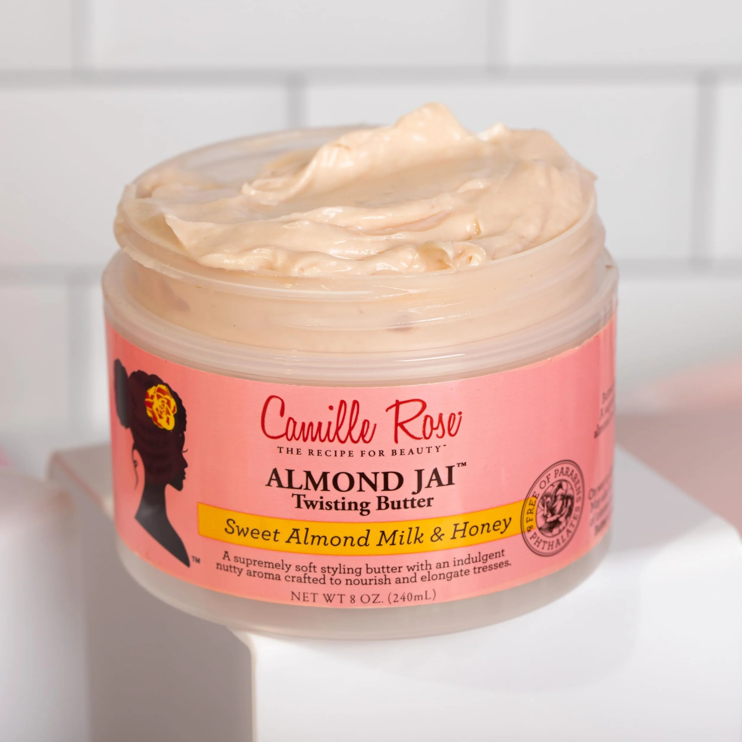 Camille Rose Naturals Almond Jai Twisting Butter, 8 Ounce/240 ml by Camille Rose