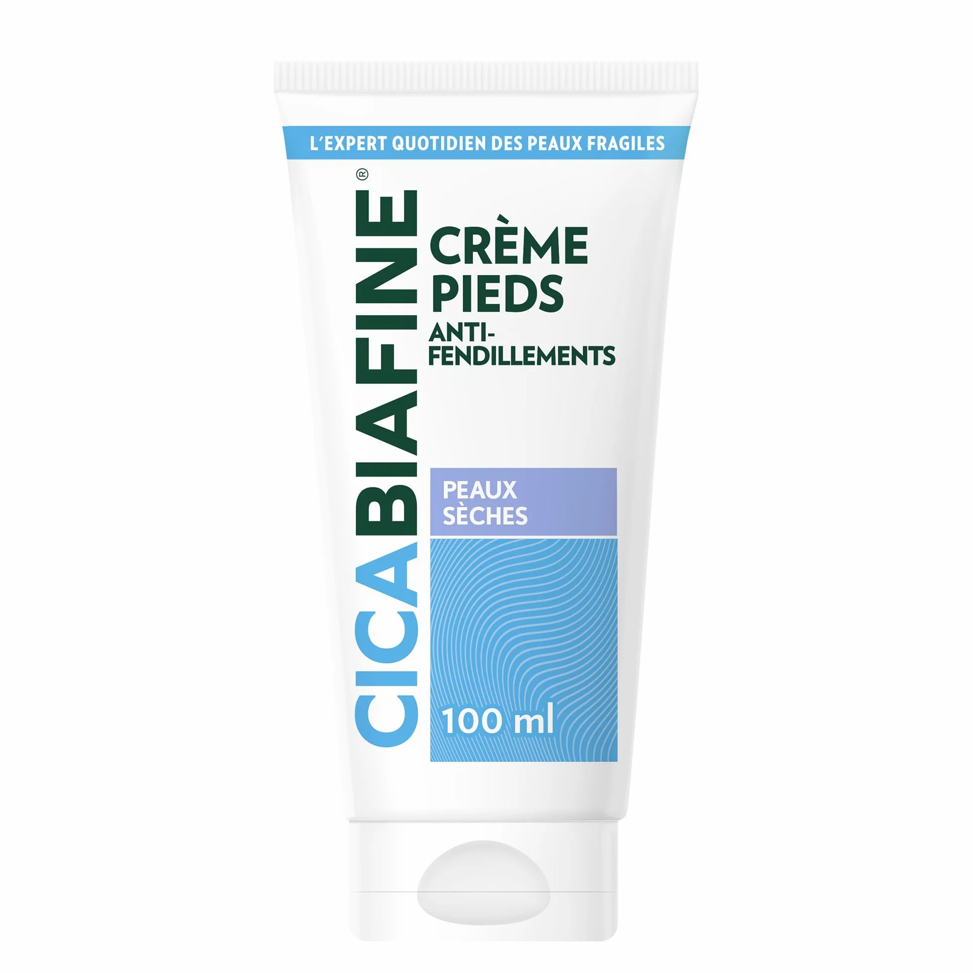 Cicabiafine Crème Pieds Anti-Fendillements 100 ml Hydratante Peaux Sèches Apaisante Nourrissante