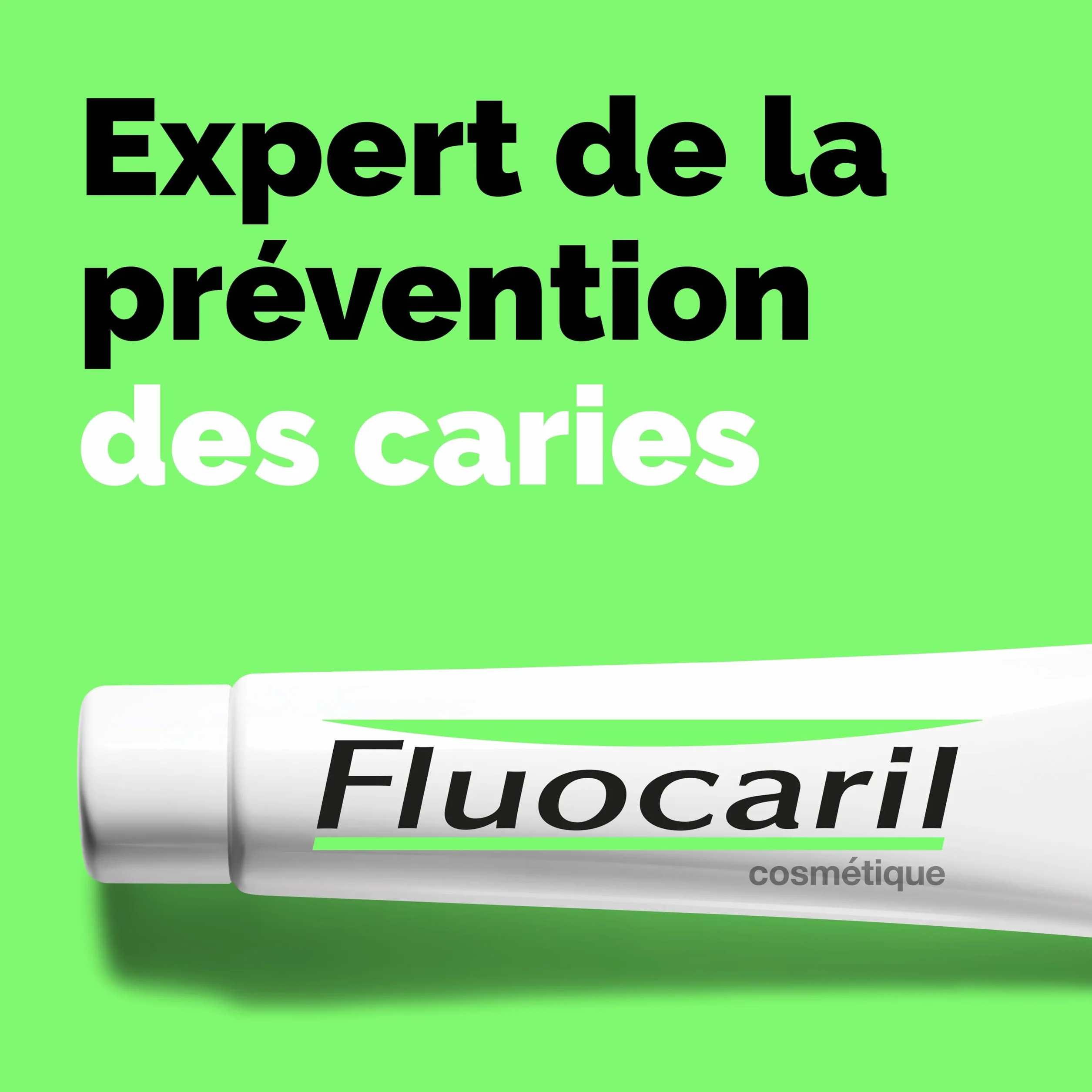 Dentifrice Anti-Caries Bi-fluoré 145mg Menthe, Email Renforcé, Haleine Fraîche (Lot de 3x 75ml)