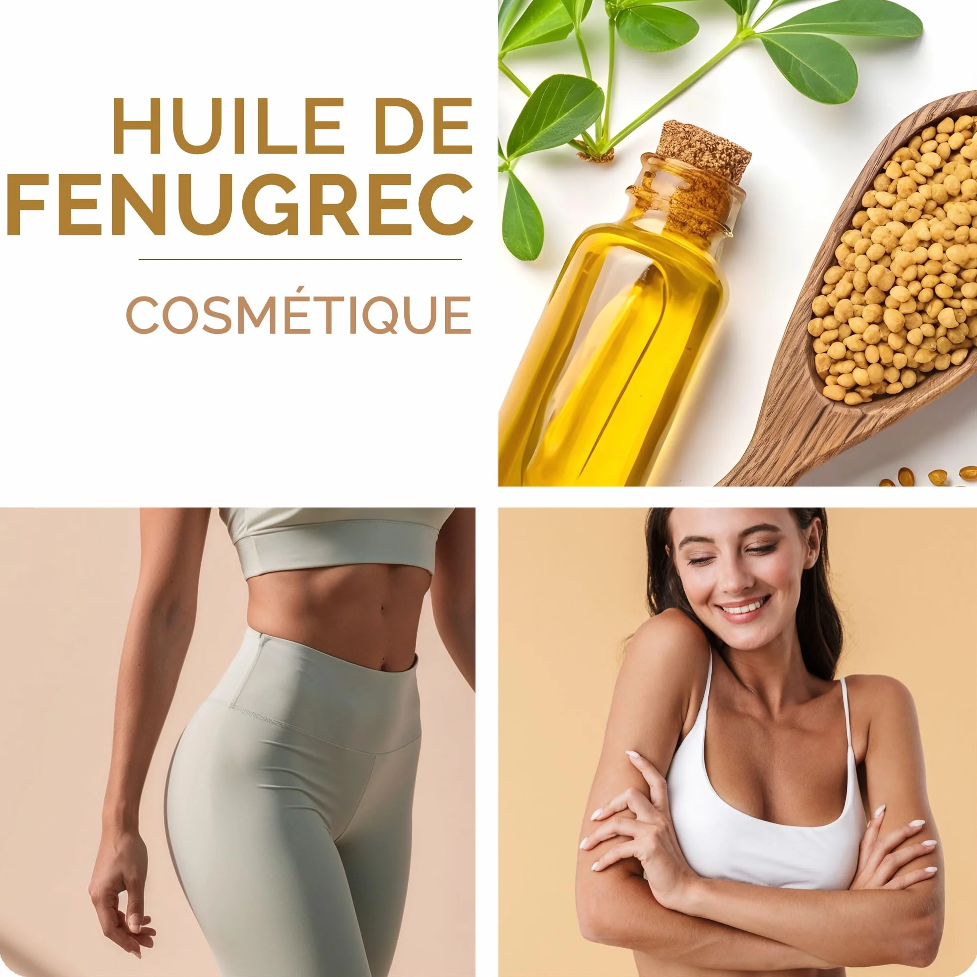 Huile de Fenugrec 100ml Soin Volume Poitrine