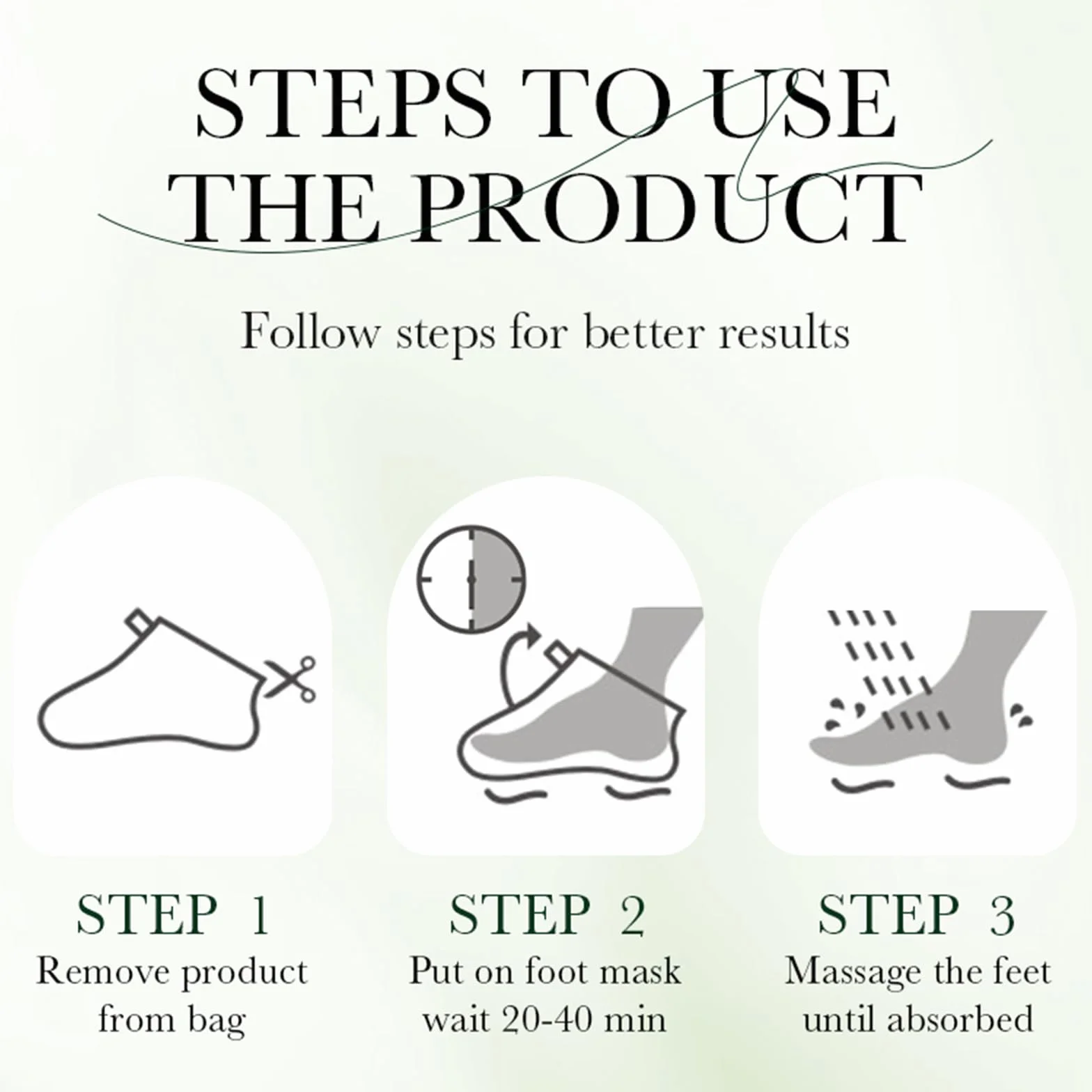 Masques Pieds Avocat Niacinamide Soin Hydratant Intense Pieds Secs Gercés
