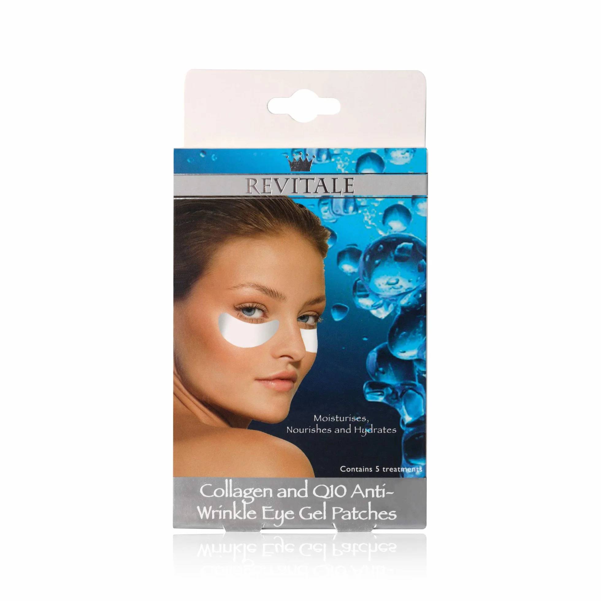100 Pairs of Eye Gel Patches Of Revitale Collagen & Q10 Anti-Wrinkle Eye Patches by Revitale