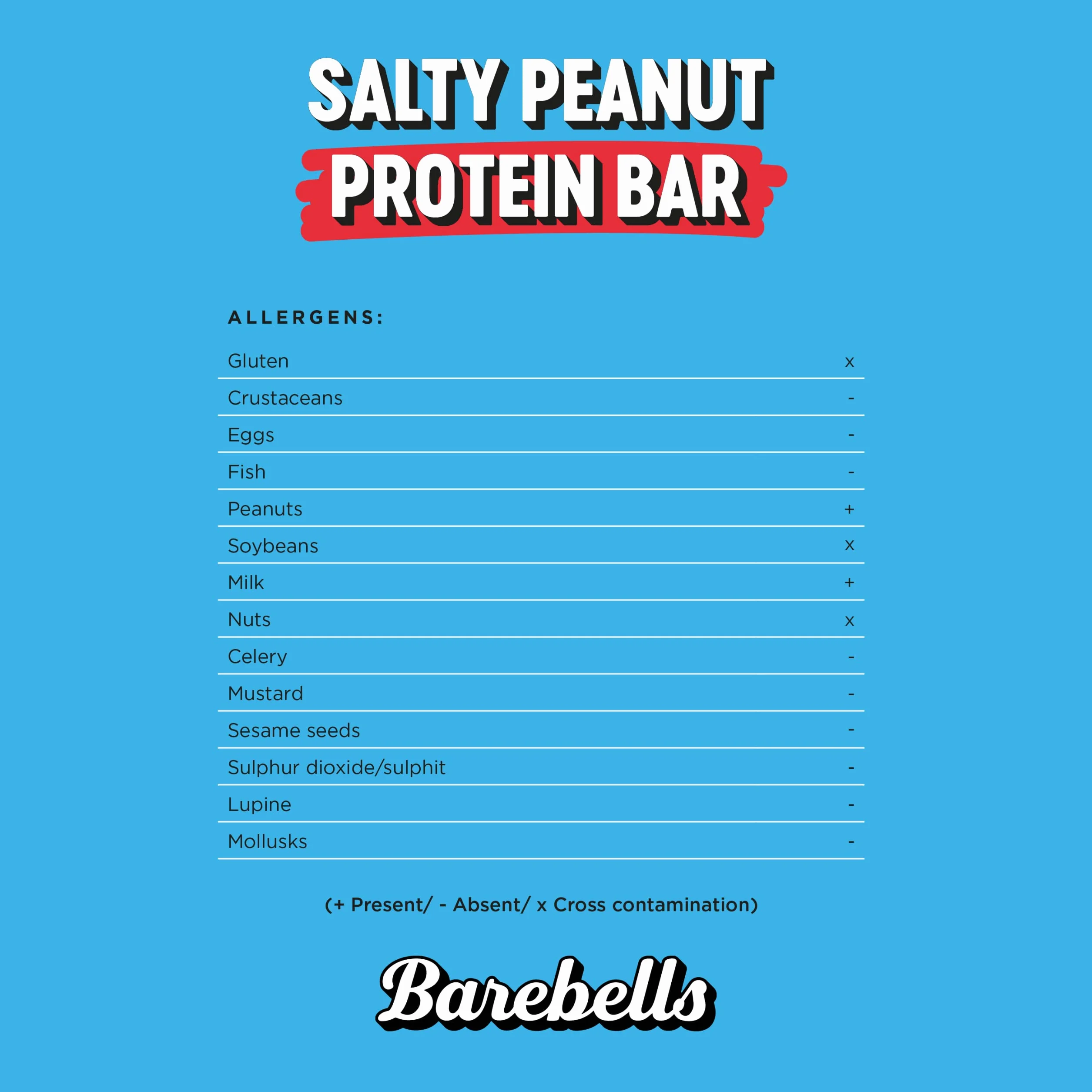 Barebells Barre de protéine 20g protéine 12x55g chocolat protein bars Salty Peanut