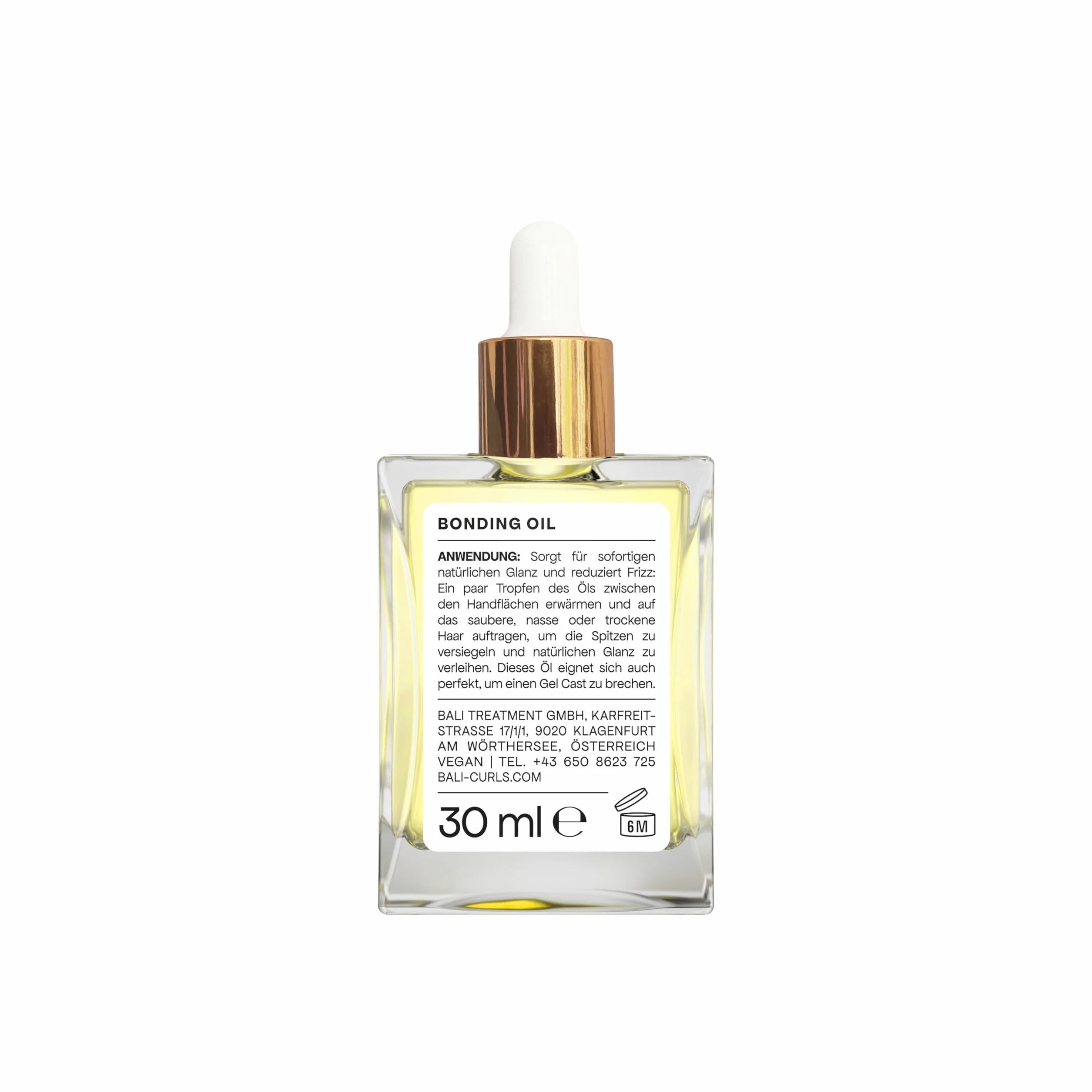 BALI CURLS Bonding Oil - Huile capillaire hydratante pour cheveux bouclés et secs - 30 ml