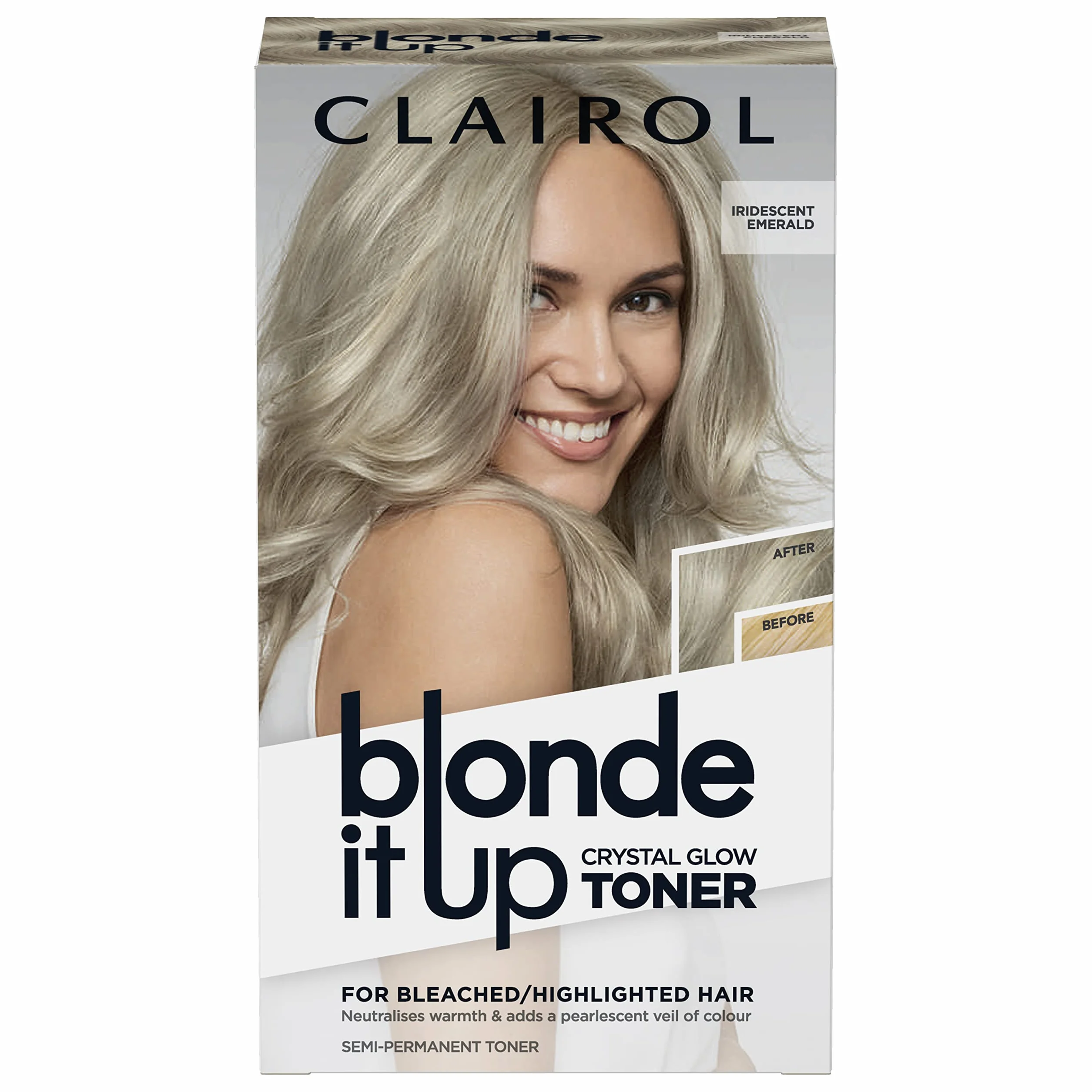 Clairol Blonde It Up Crystal Glow Kit toner Émeraude irisée