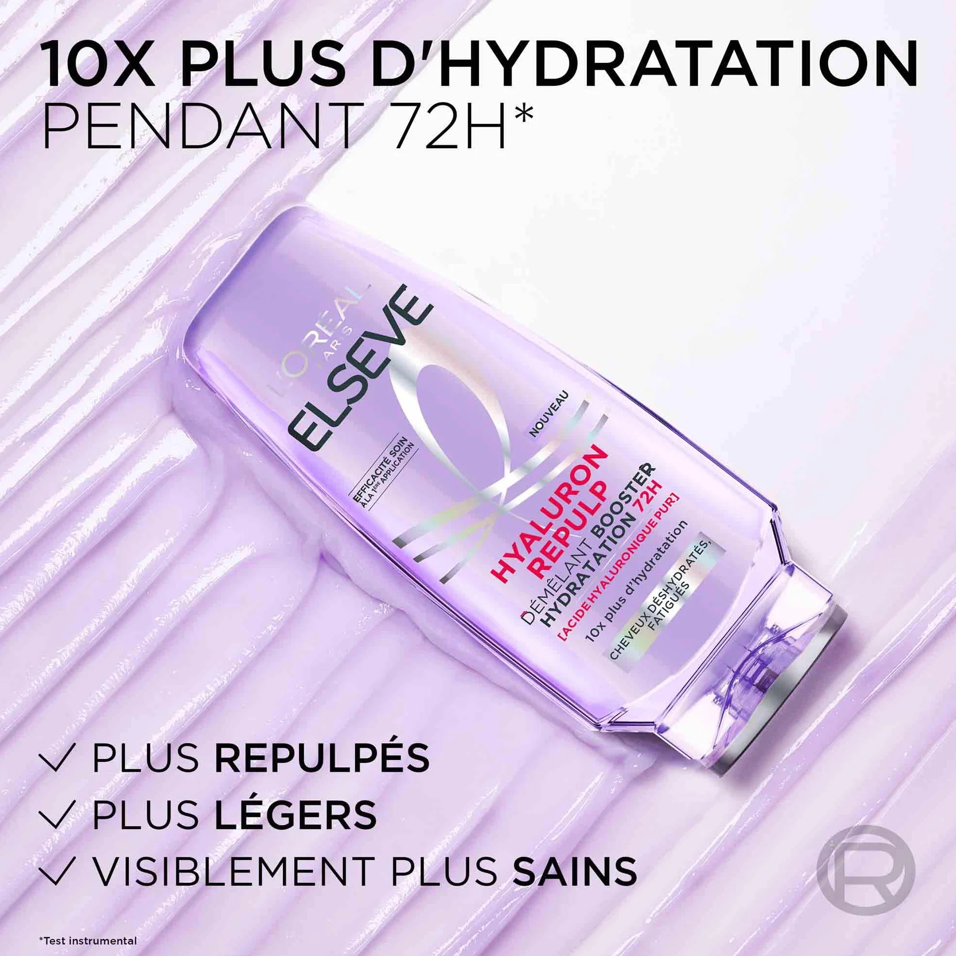 L'Oréal Paris Elseve Hyaluron Repulp Démêlant Ré-Hydratant Cheveux Déshydratés 200 ml