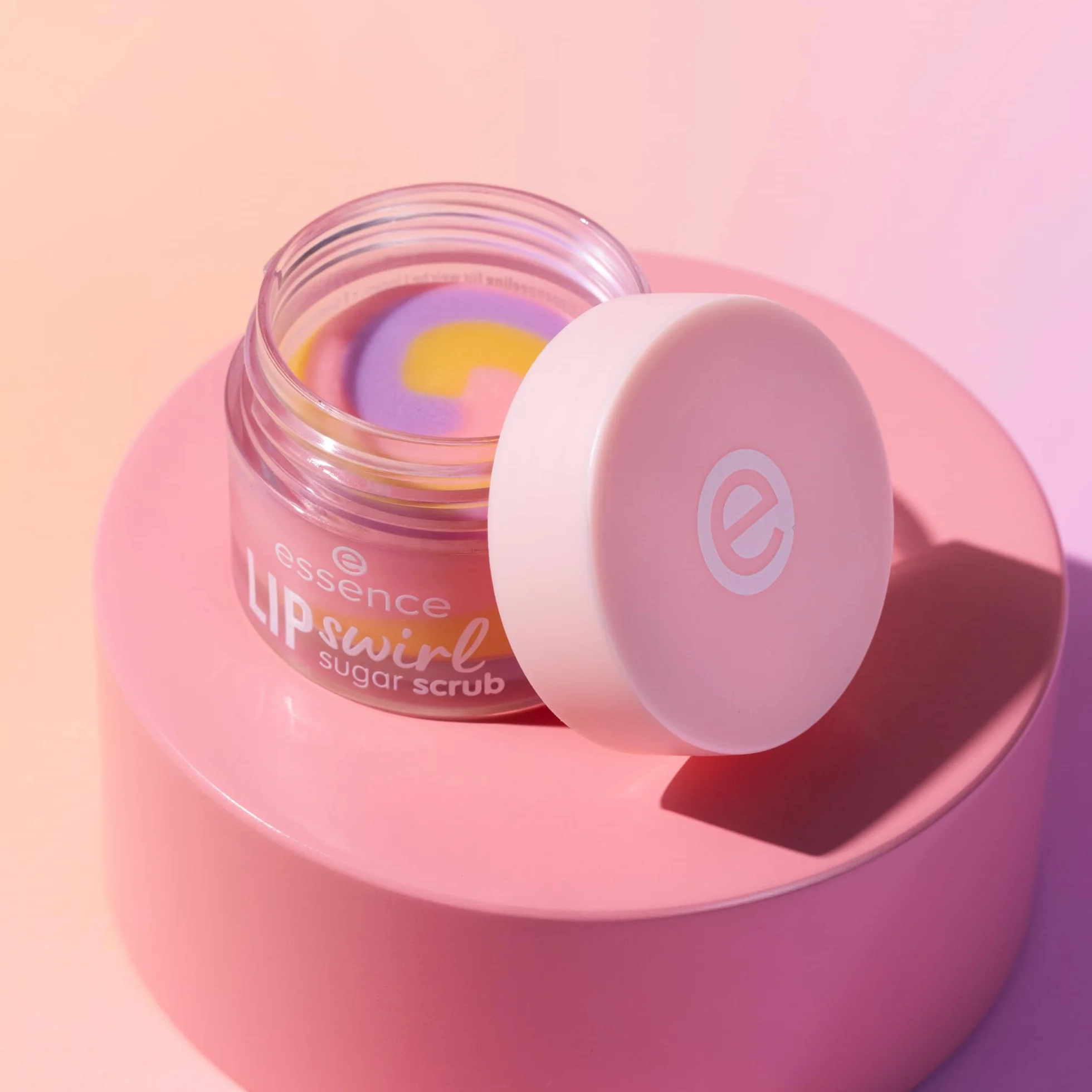 essence LIP swirl sugar scrub gommage protecteur naturel 8g