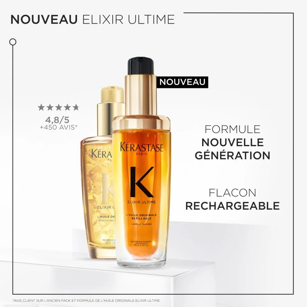 KÉRASTASE Elixir Ultime L'Huile Originale Huile Capillaire Nourrissante Multi-Usage 30ml