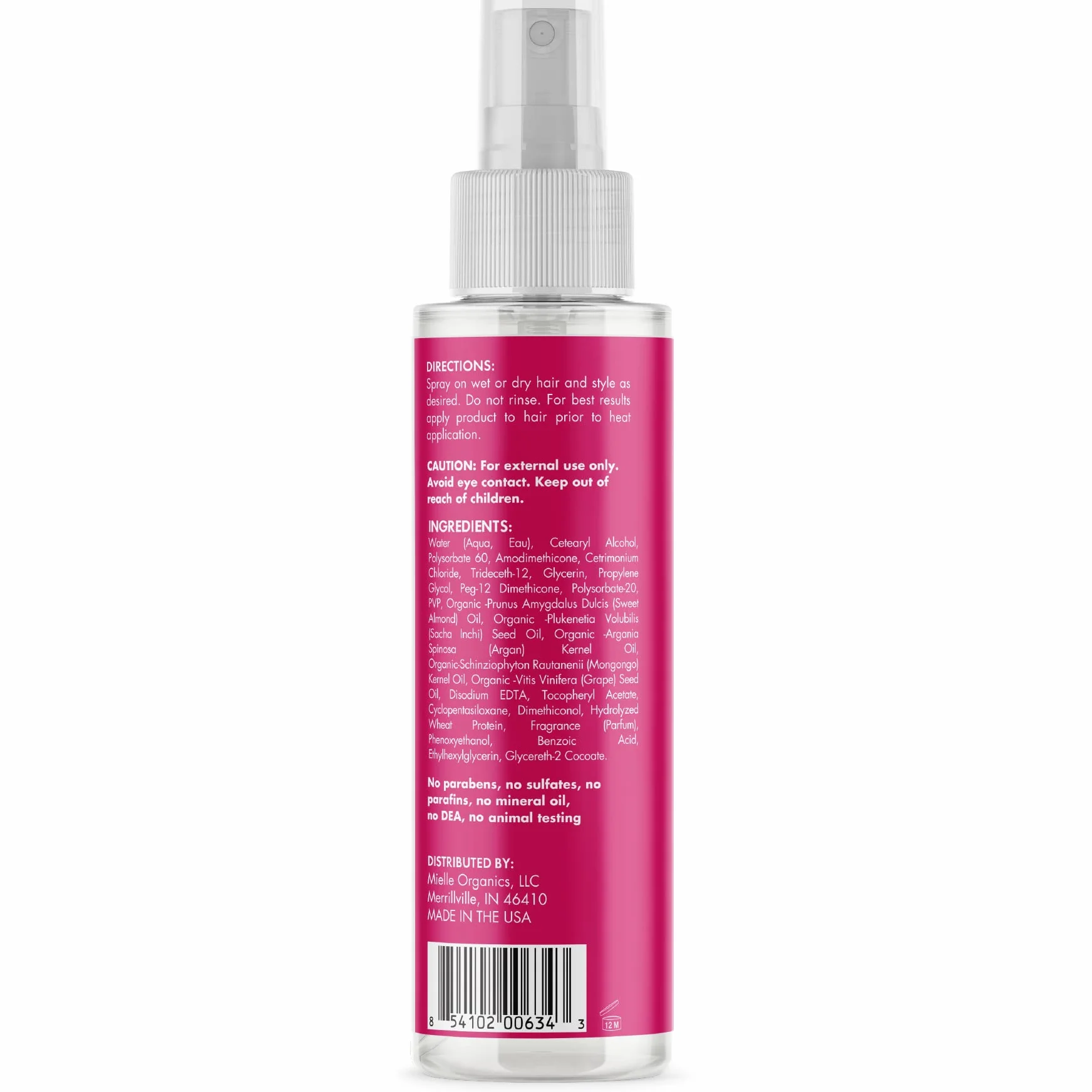 Mielle Organics Mongongo Oil Thermal & Heat Protectant Spray 120ml
