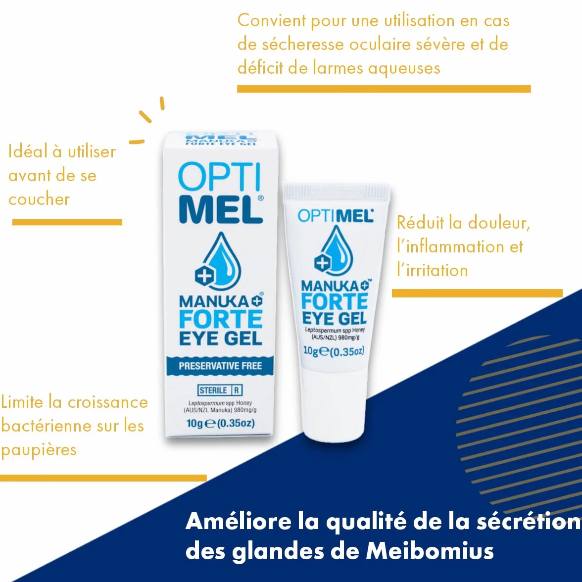Optimel Manuka Forte - Gel miel pour les yeux - 10 ml