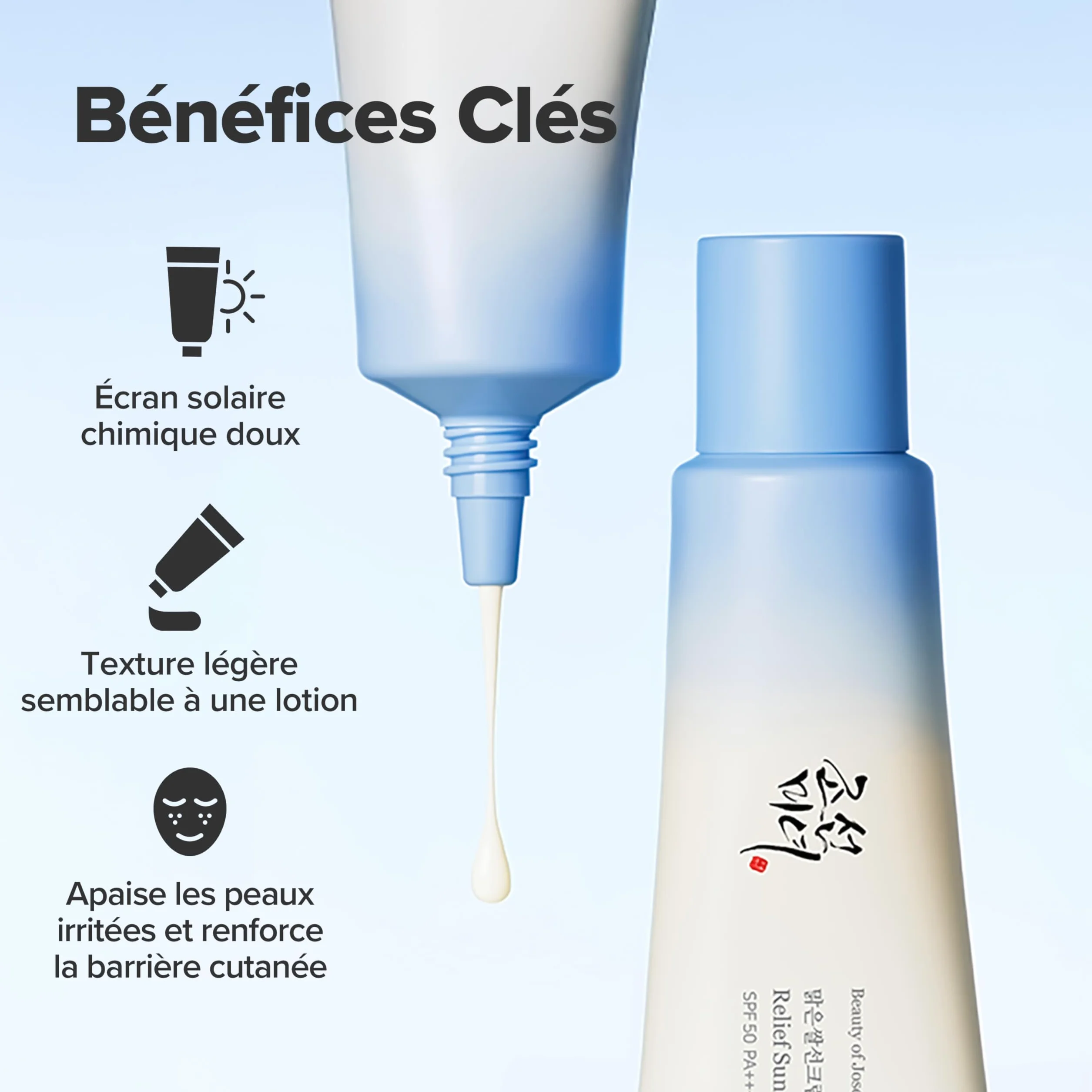 Beauty of Joseon Aqua Fresh Relief Sun B5 Riz SPF50 PA+++
