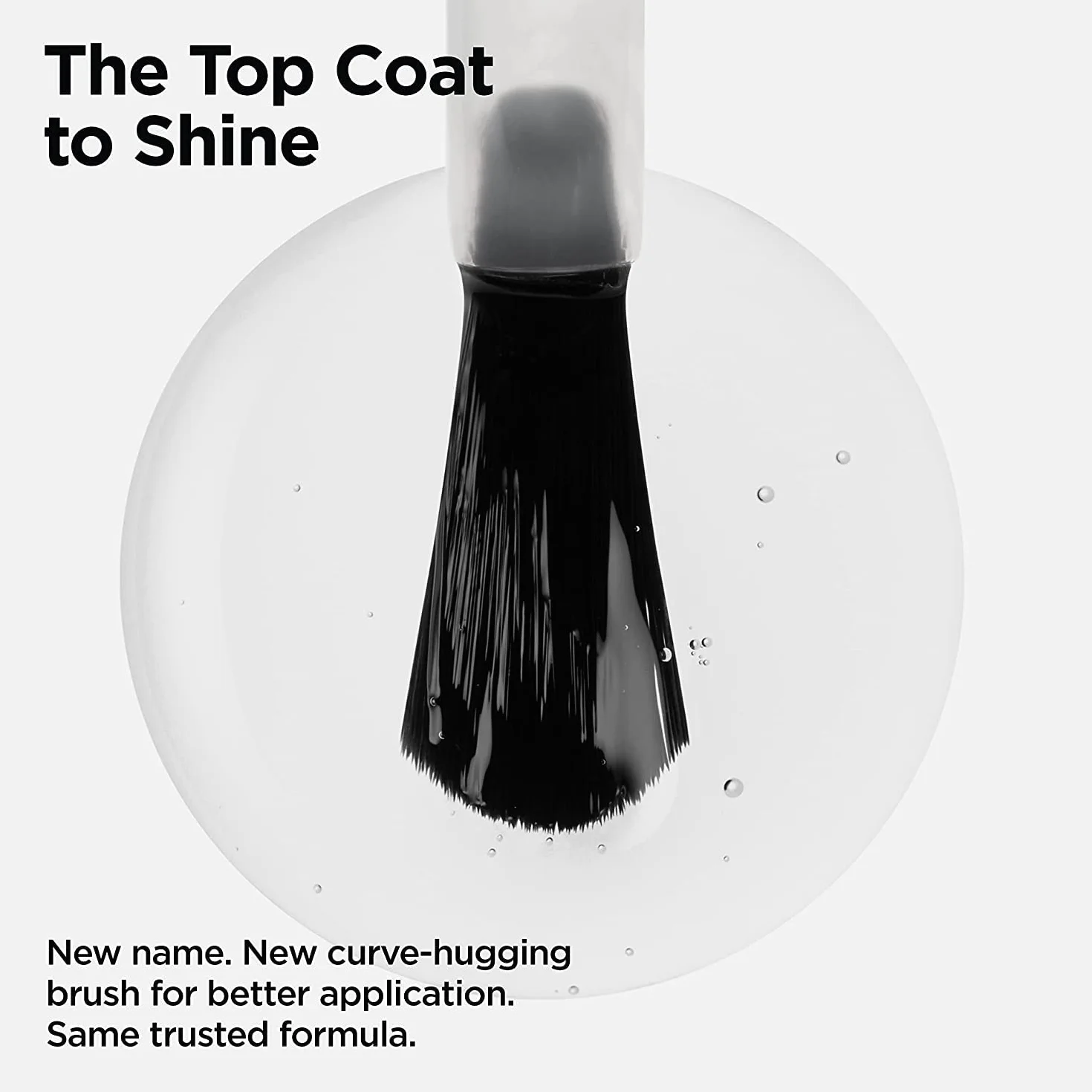 Vishine Vernis à Ongles Gel Semi Permanent Ultra Brillant Finish Top Coat No Wipe 2x16ML