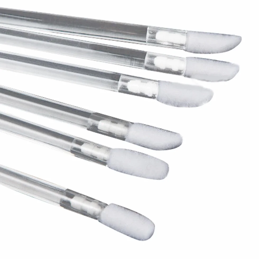 Pinceaux à lèvres jetables lot de 50 pour maquillage gloss voyage - Applicateur embout pinceau