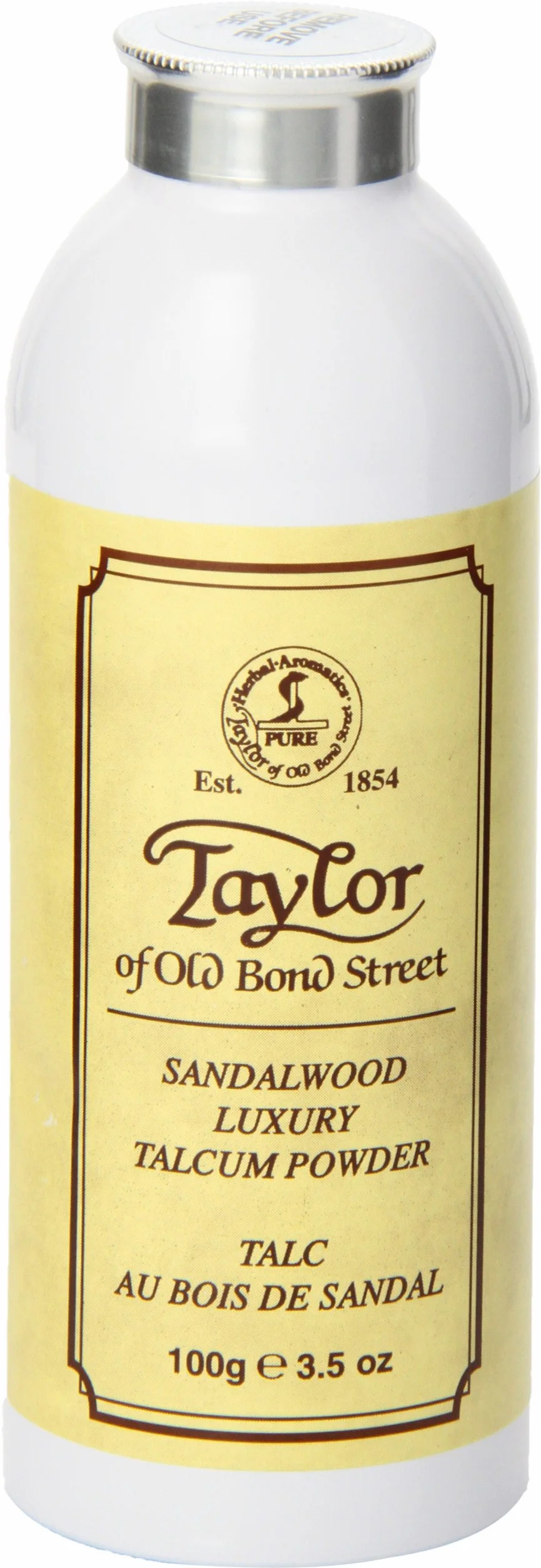 Taylors Sandalwood Talcum Powder