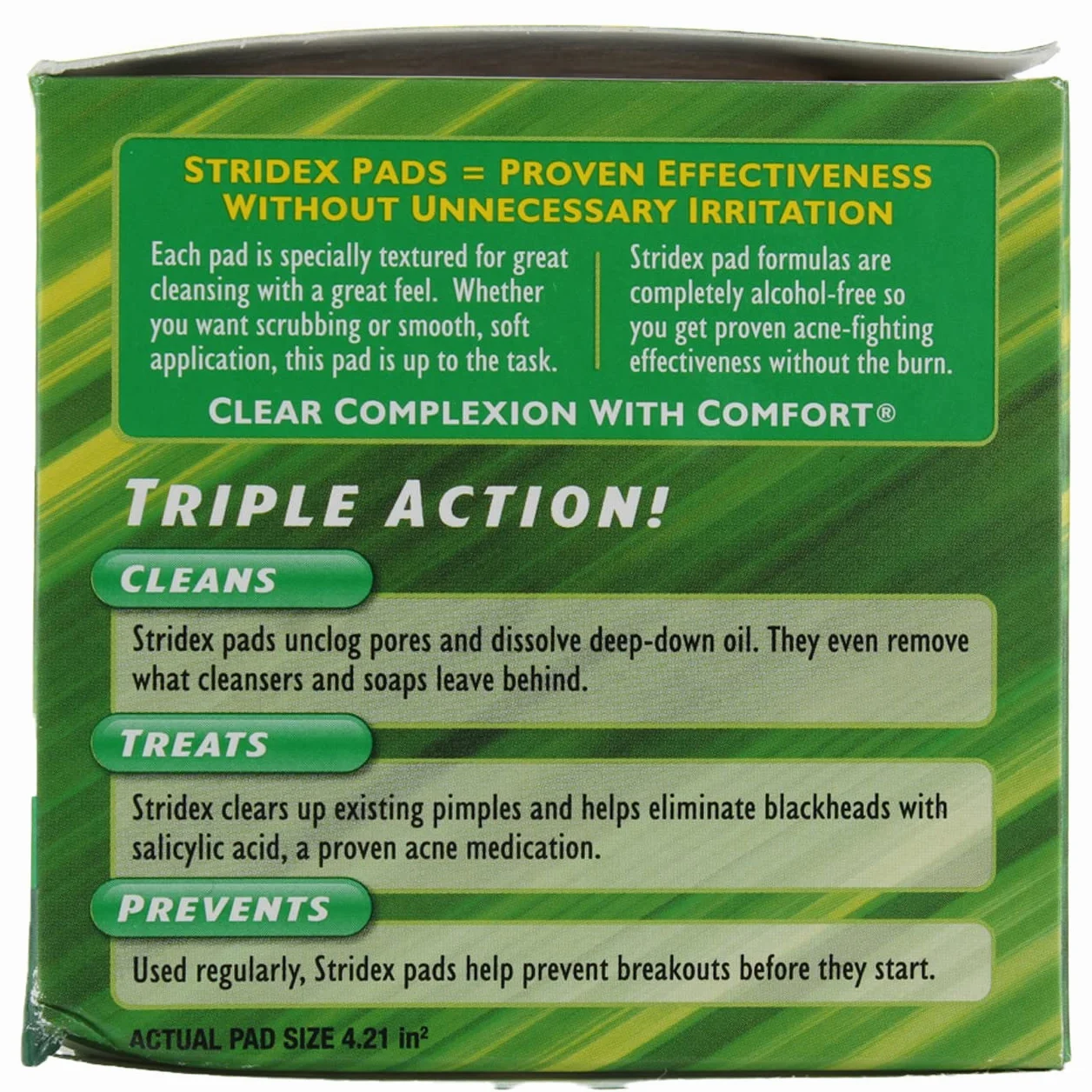 Stri-Dex - Stridex Soins Quotidiens Acné Pads Avec Aloe -- Peau Sensible 55 Ct.