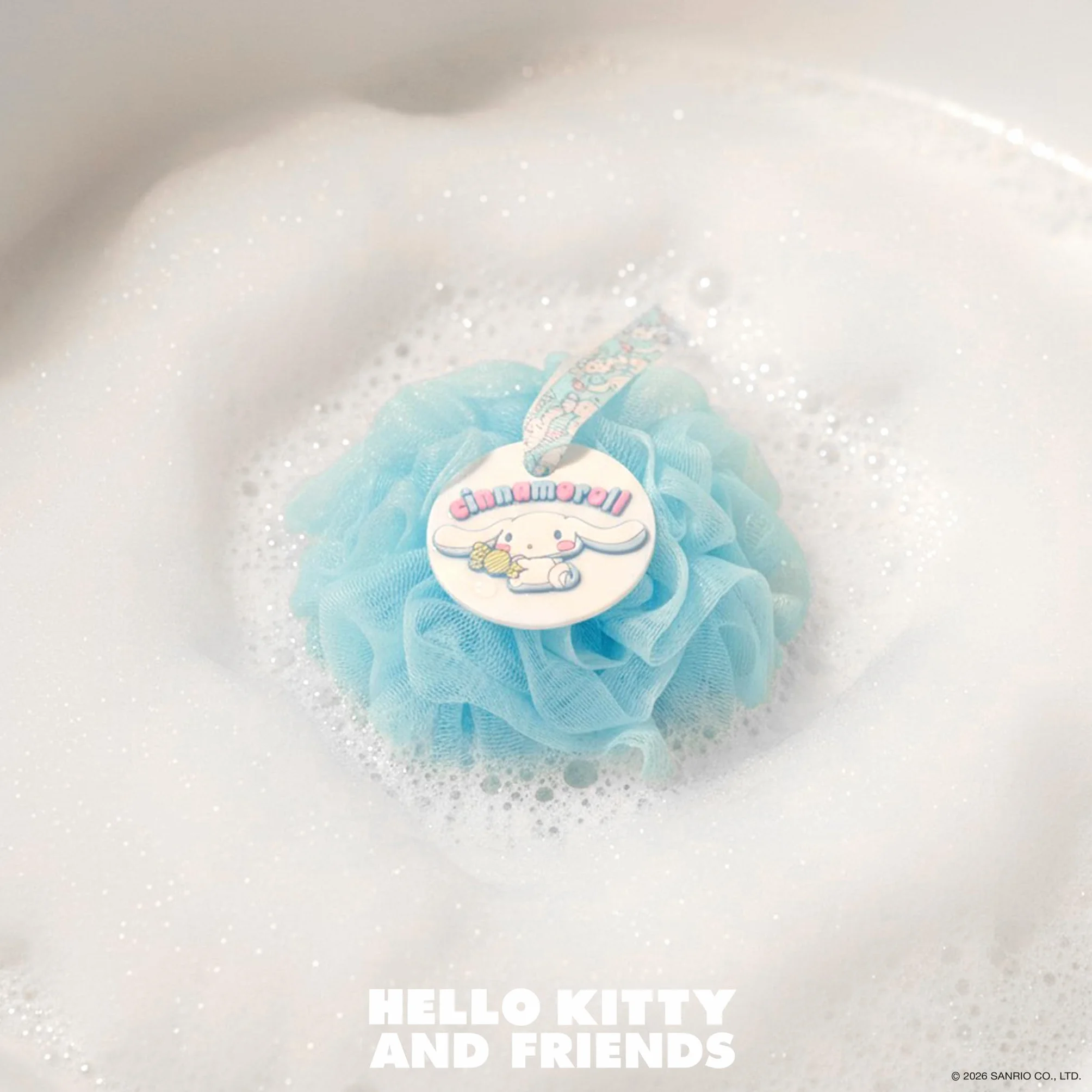 Sanrio HELLO KITTY CINNAMOROLL Fleur de Douche Rituel du Bain